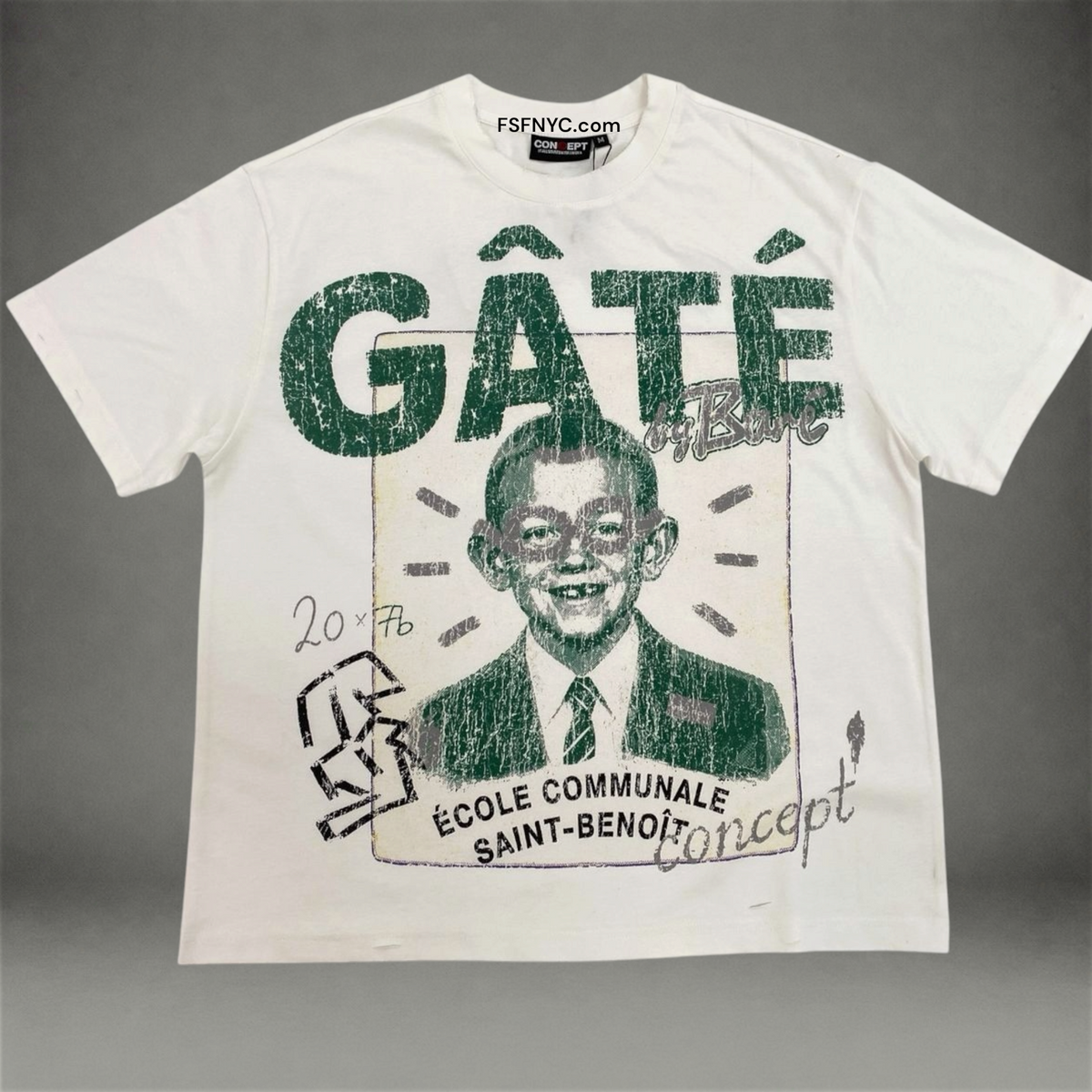 Gate T-shirt - White - 15