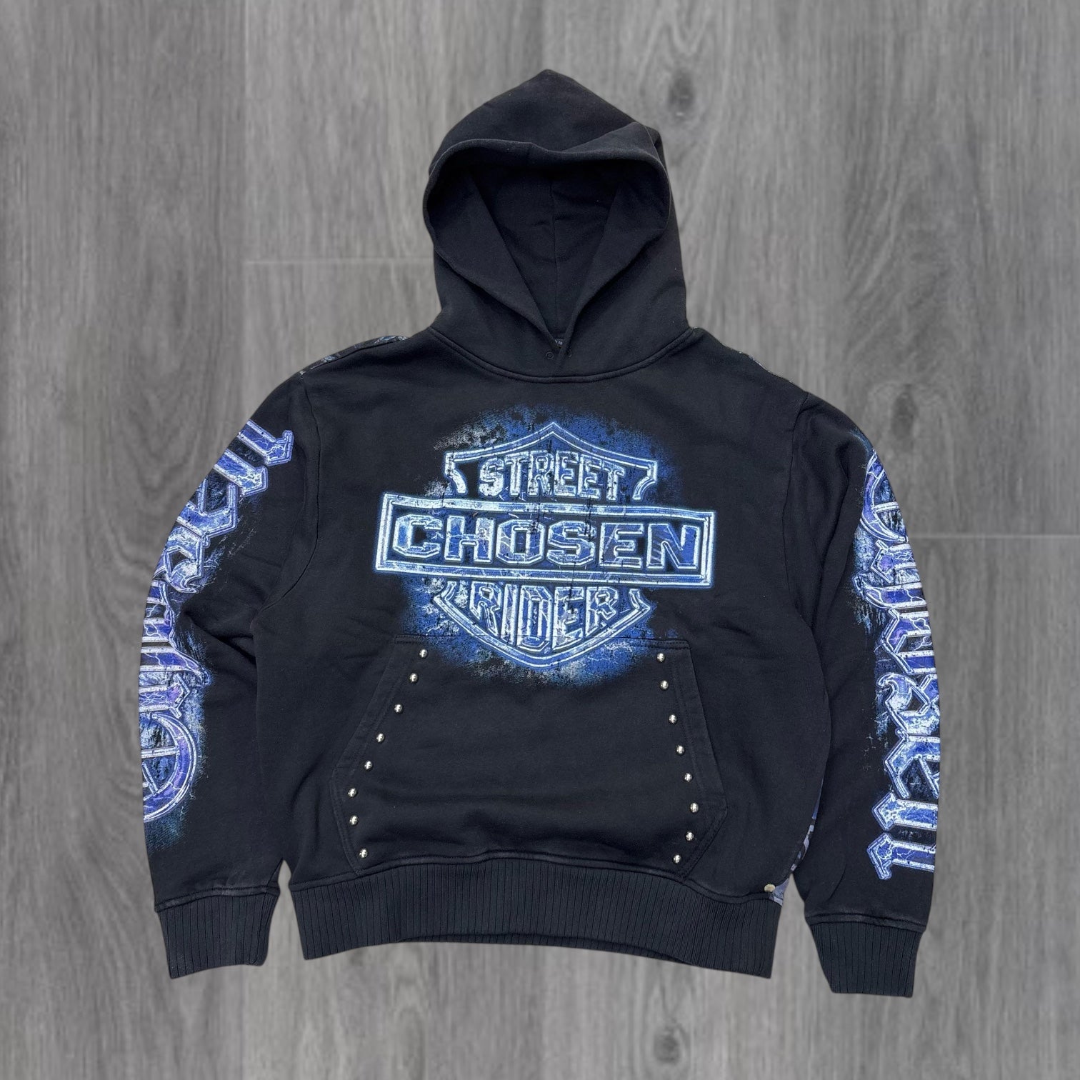 Chosen - oversized  Hoodie - Black 5530