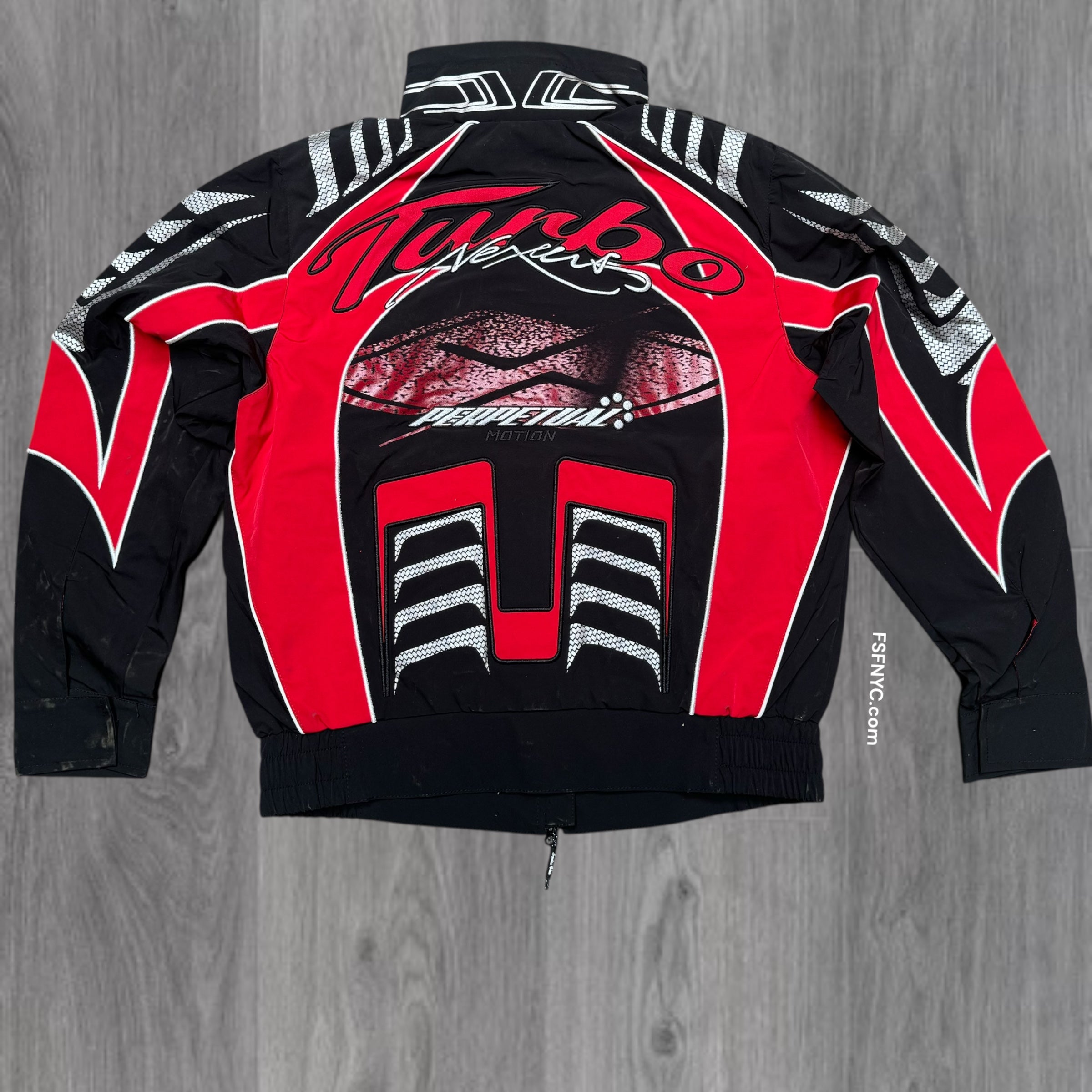 RISE - WINDBREAKER VORTEX SET (BLACK-RED) - 25586