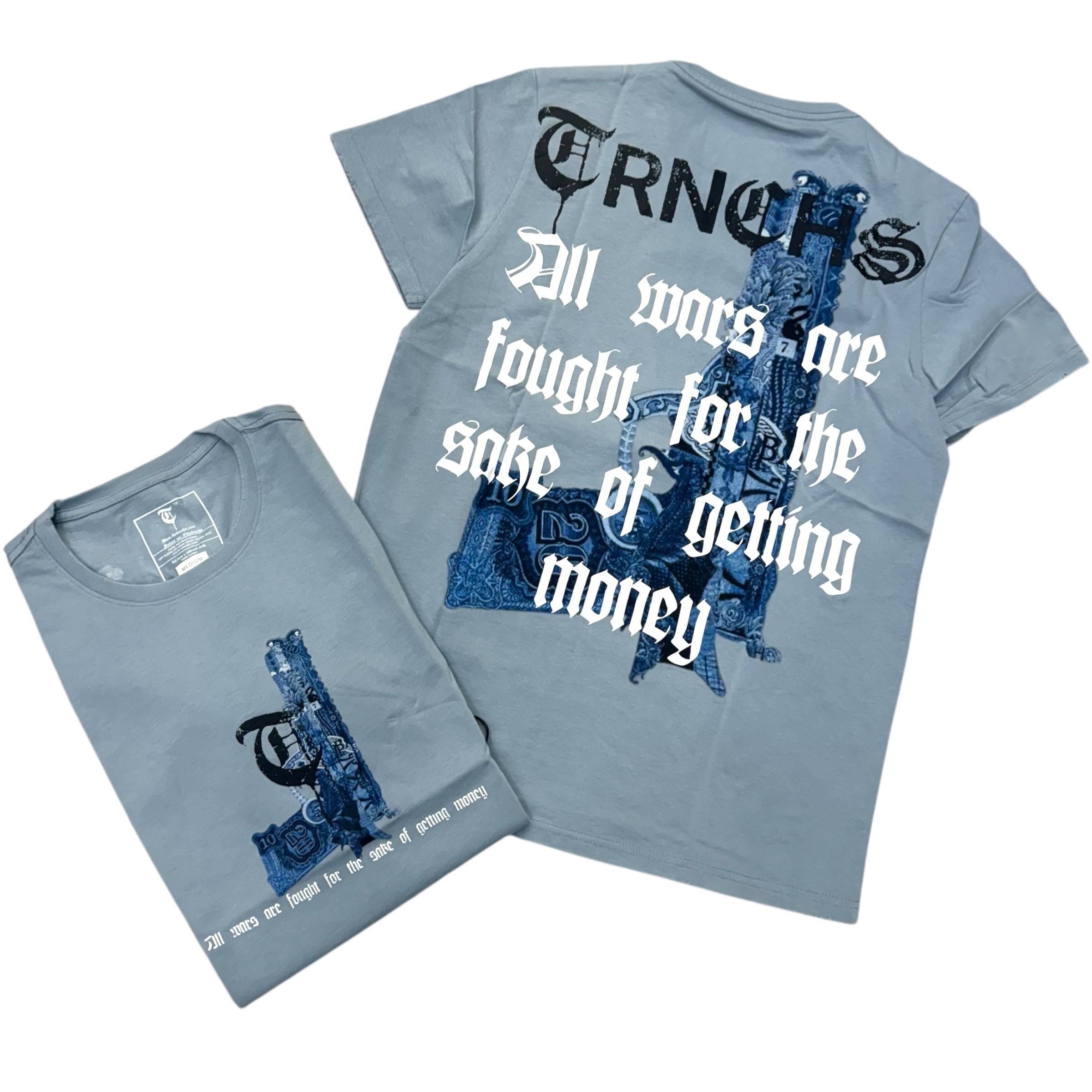 Trnchs War Money Vintage Tee Blue 729