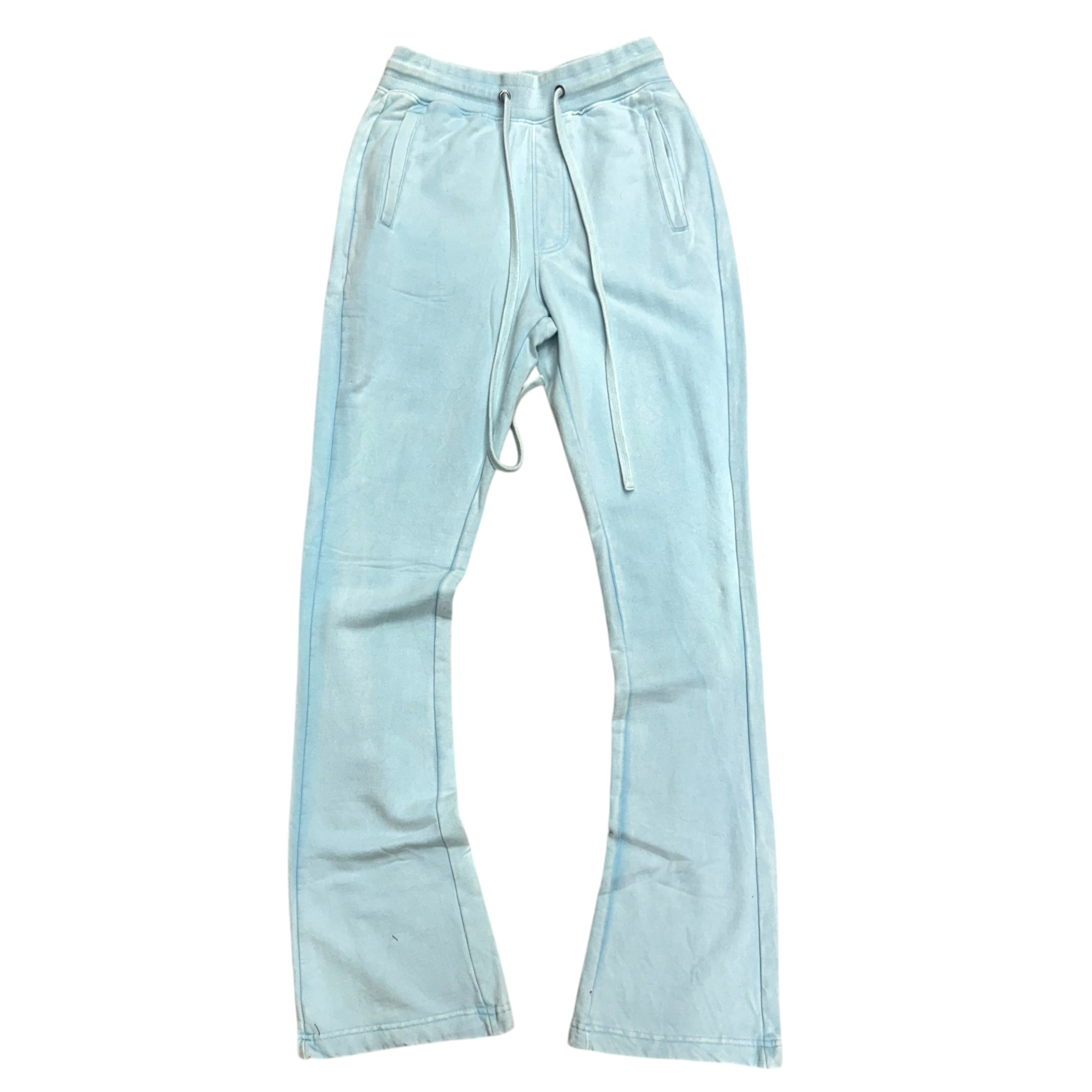 Rs Stacked acid wash sweats Sky Blue 401