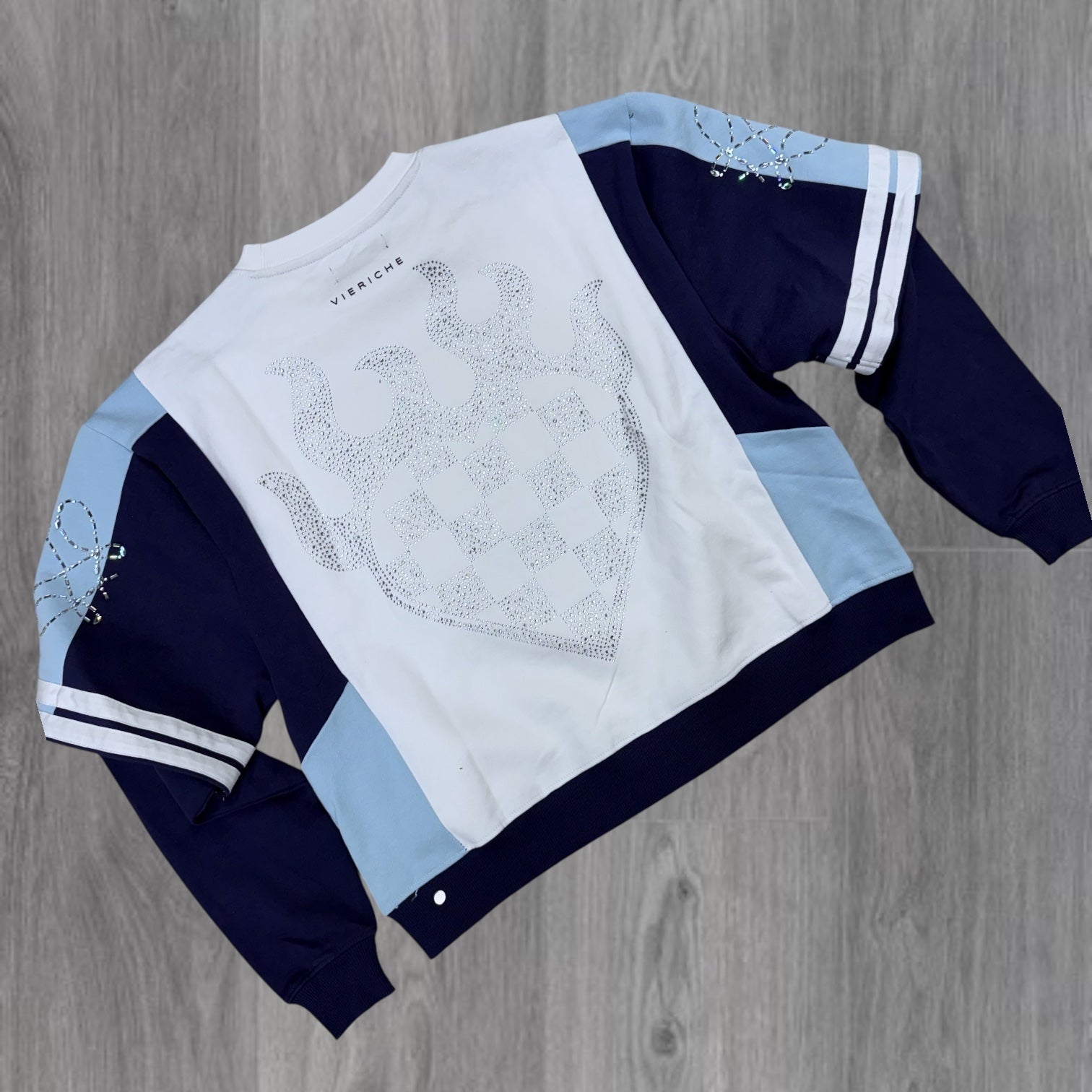 VR - Panel Crew Sweatshirt - BLue - 1806