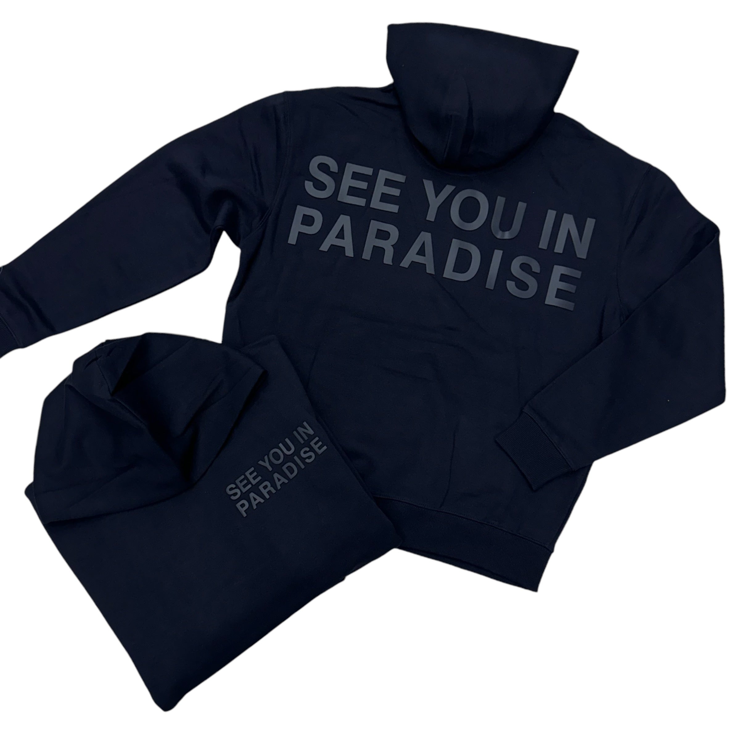 JC see you in paradise hoodie Navy 8862h