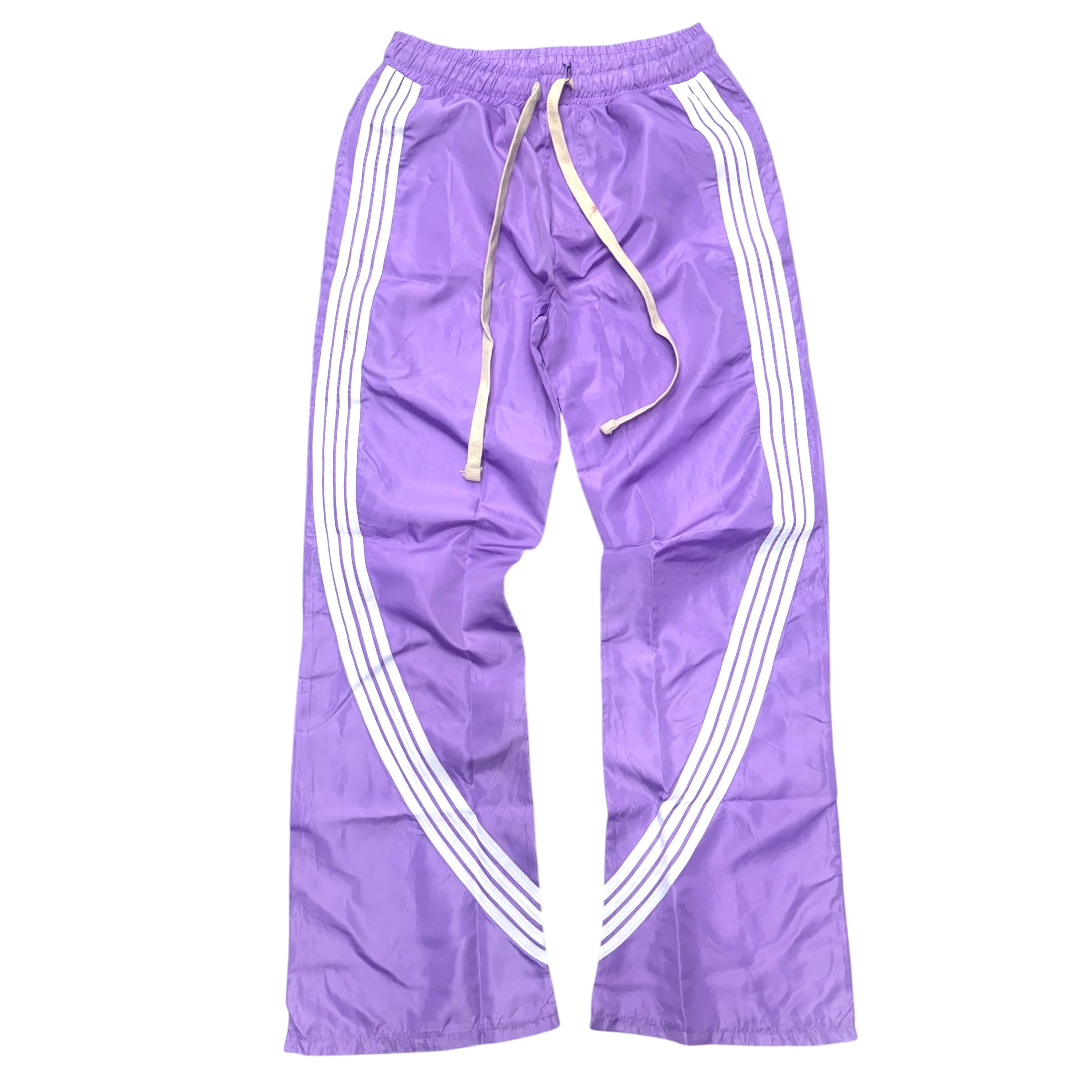 Narr Nylon Stacked Pant Lavender White (fit Slim, go up 1 size )