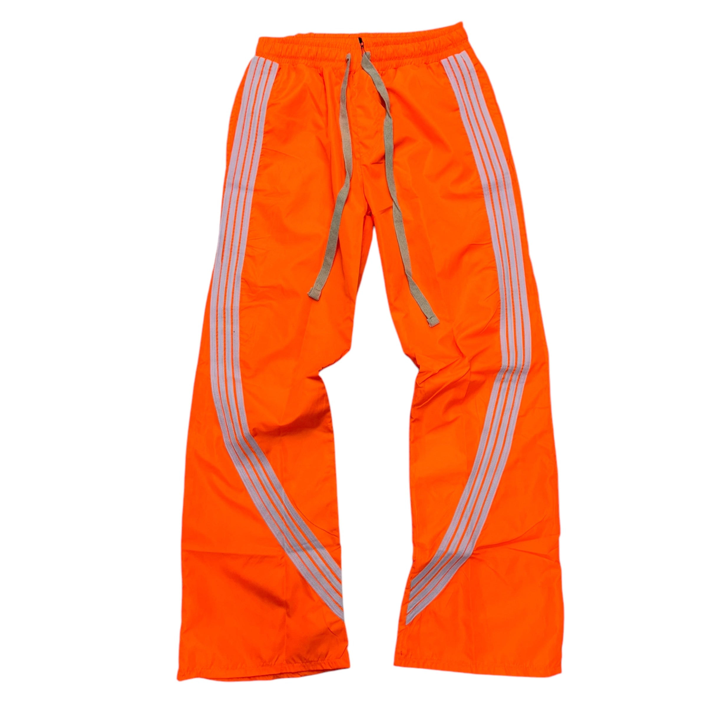 Narr stacked Nylon Pants Neon Orange (fit Slim, go up 1 size )