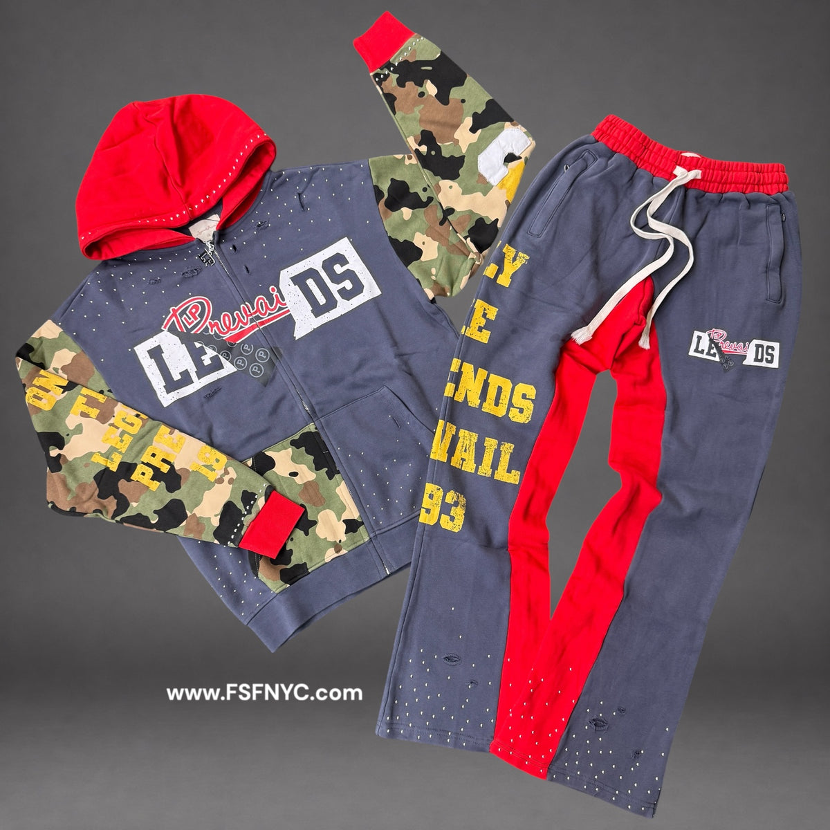 Prevail - Legends Sweat Suit - 116 Multi Camo