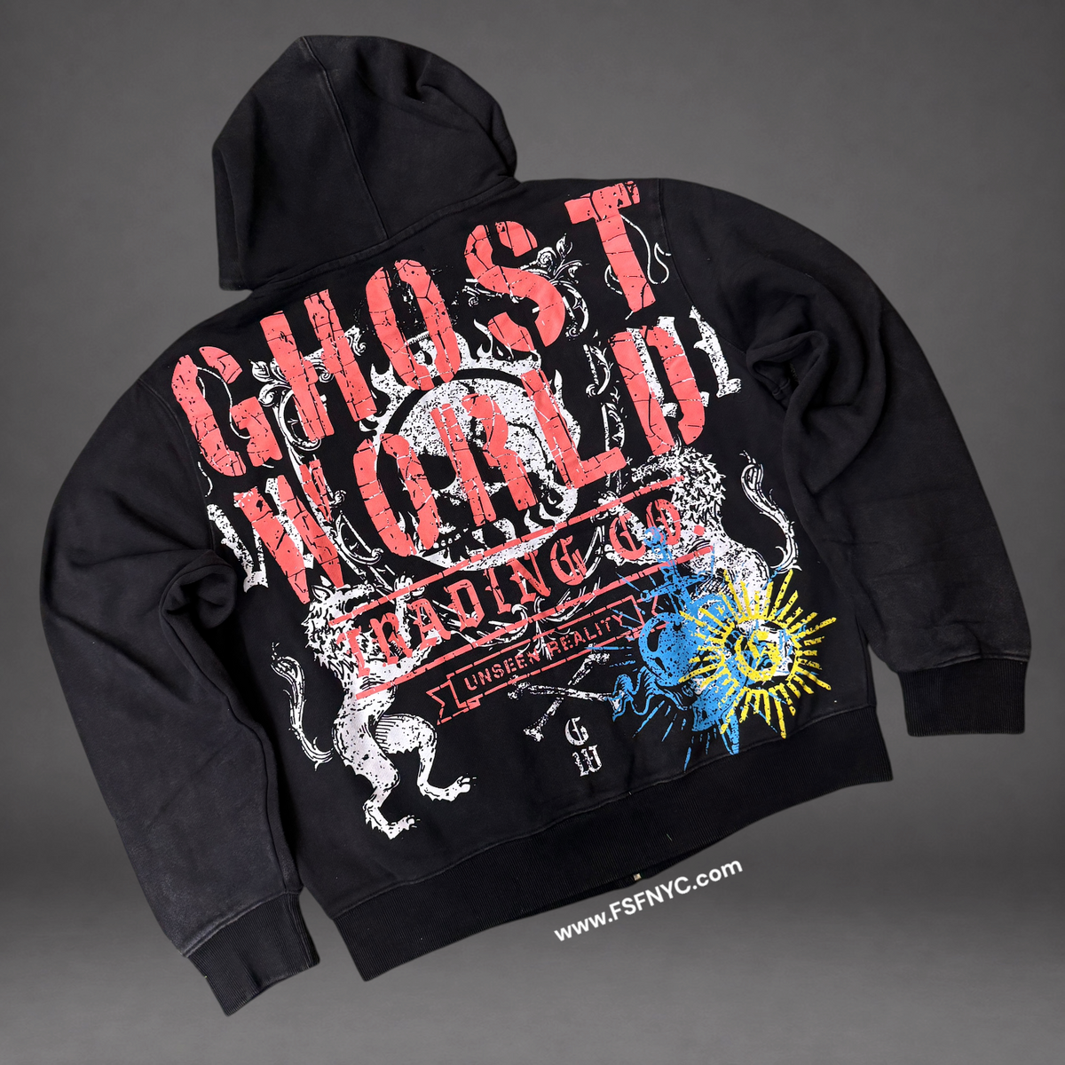 GHST - Reality Hoodie - Black GSH2