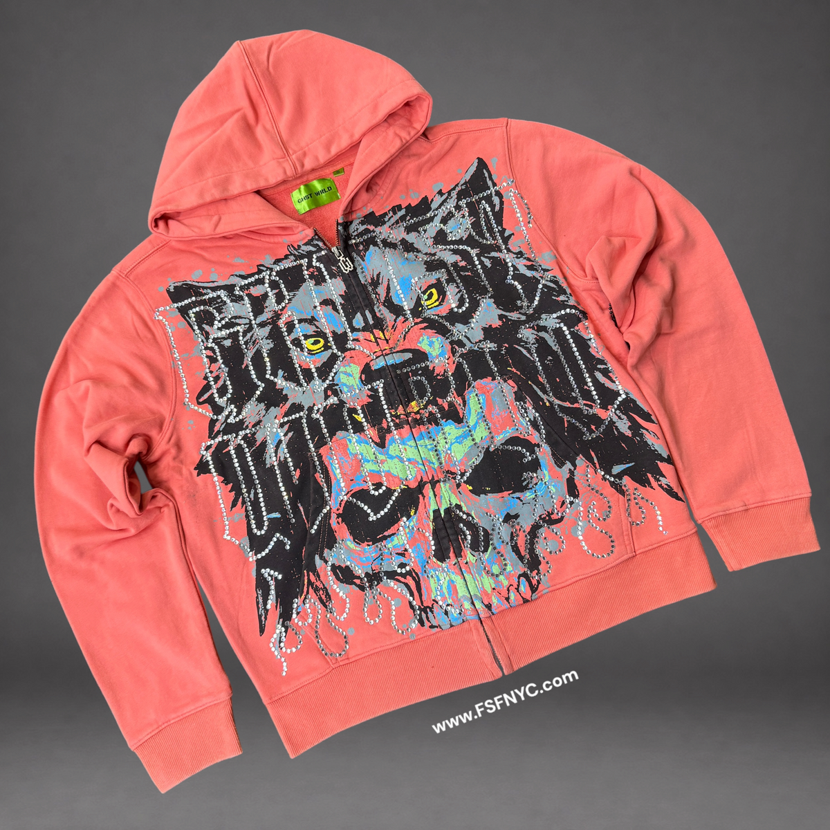 GHST - Reality Hoodie - Coral Pink GSH2