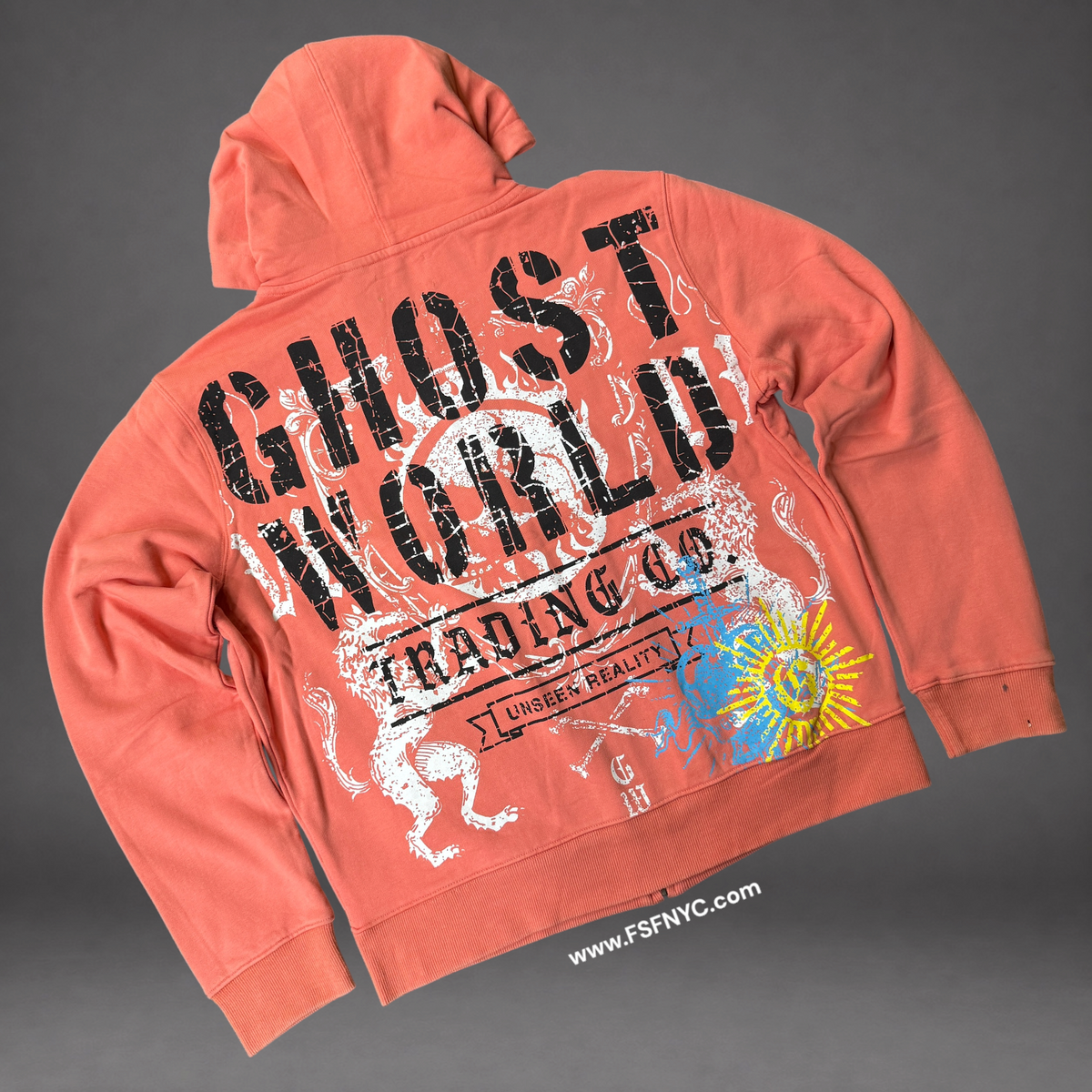 GHST - Reality Hoodie - Coral Pink GSH2