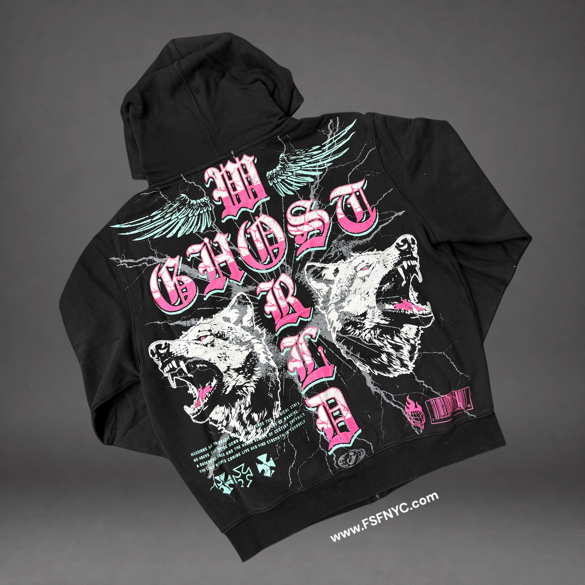 GHST - WolfPack Sweat Suit - Black GSH1