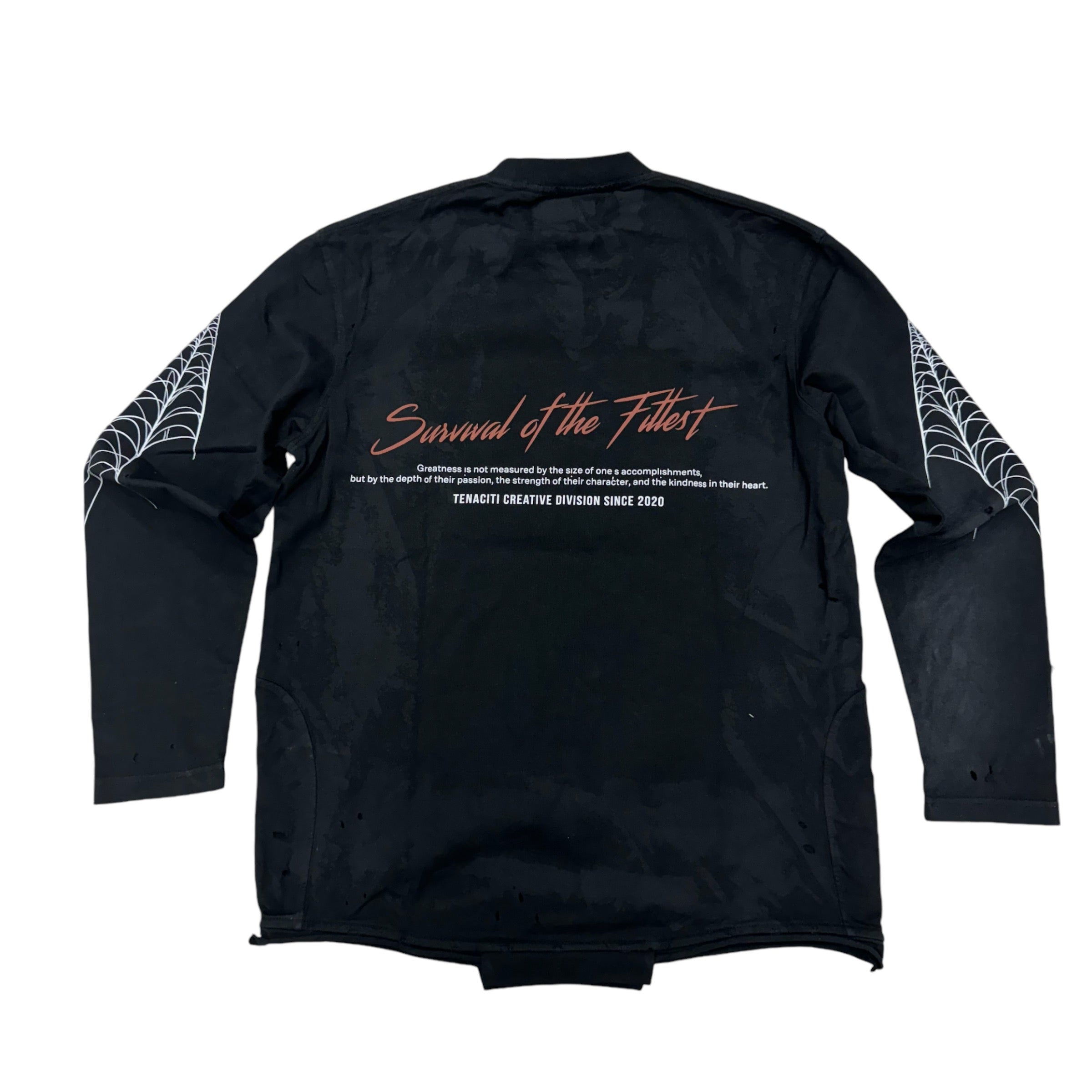 Tenaciti Not confused L/S Vintage Tee black