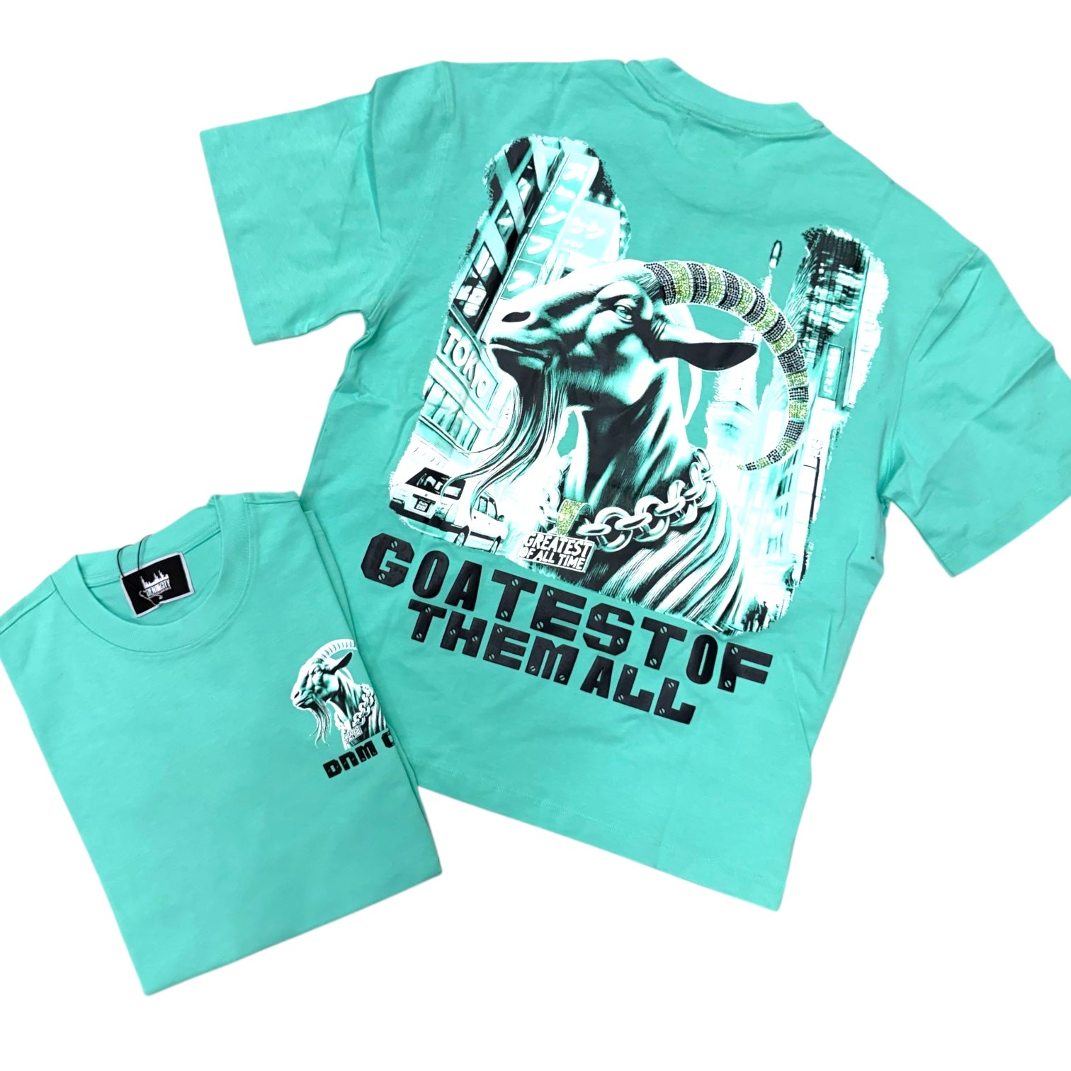 DMC - Greatest T-shirt - Teal - 2503