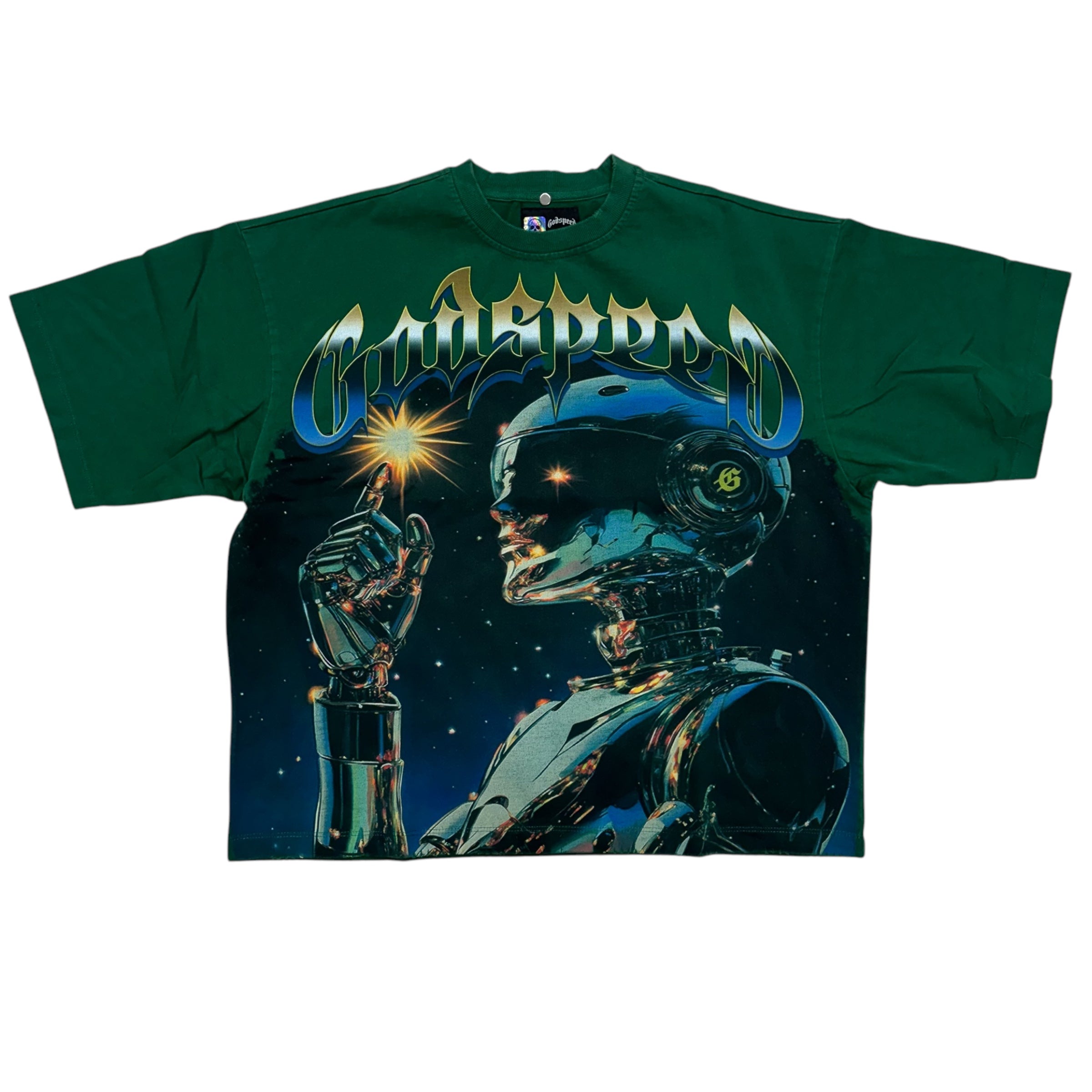 Godspeed Spuntik T-shirt Green