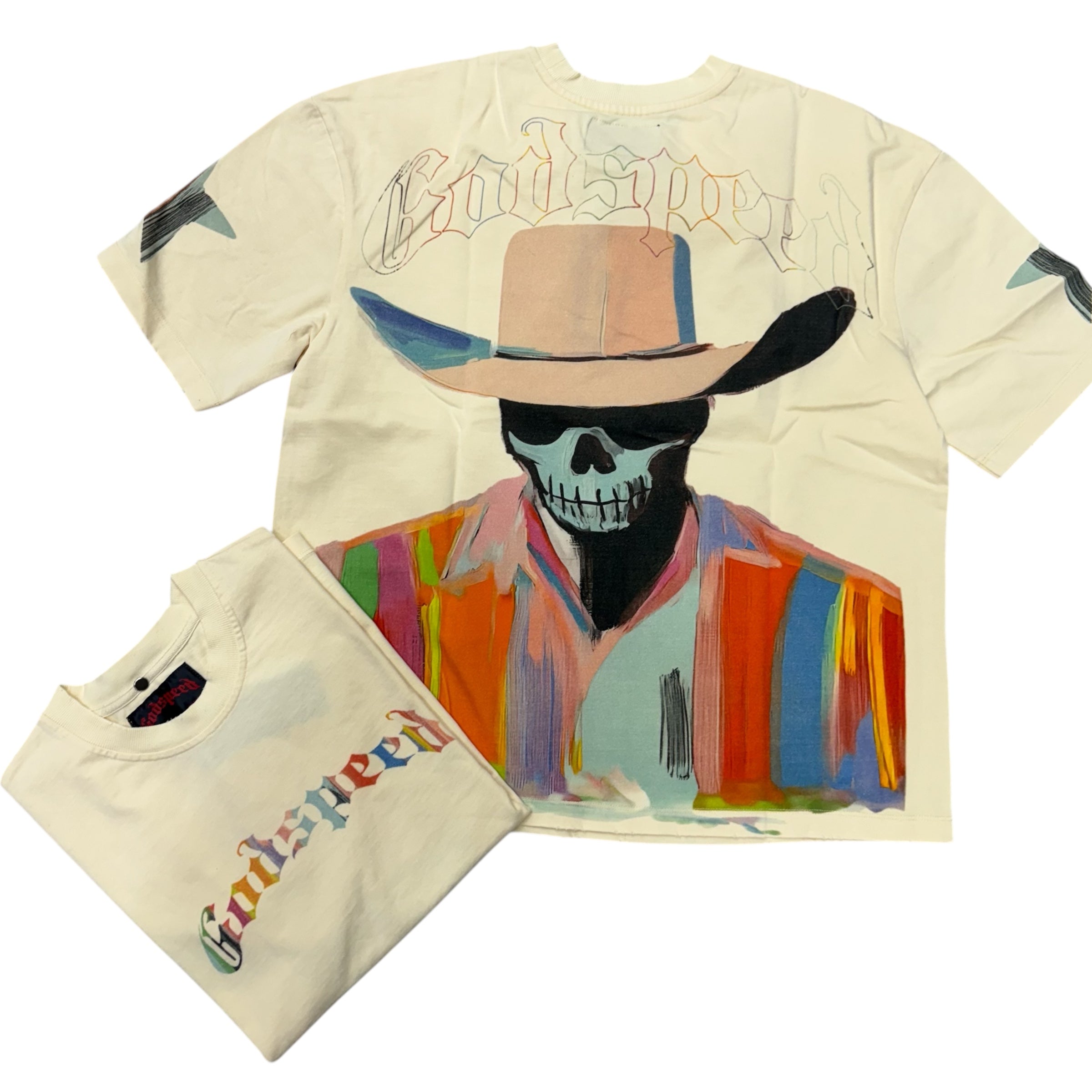 Godspeed Bones T-shirt Cream