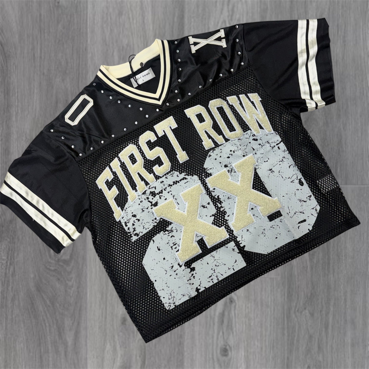 FR - XX Mesh Jersey Top - Black