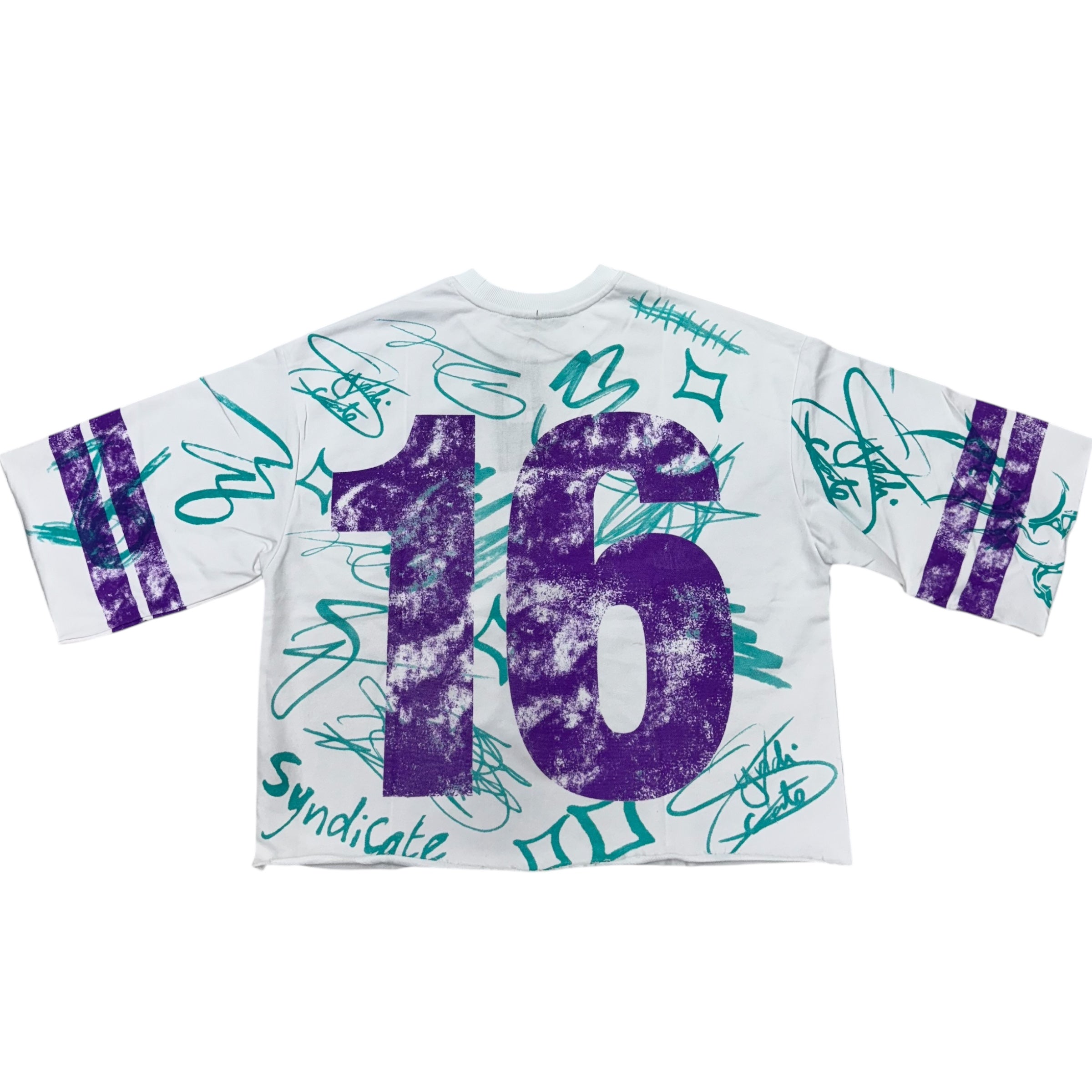 SYN 16 Oversize Box Fit T-shirt Aqua  SYN-16(1) M