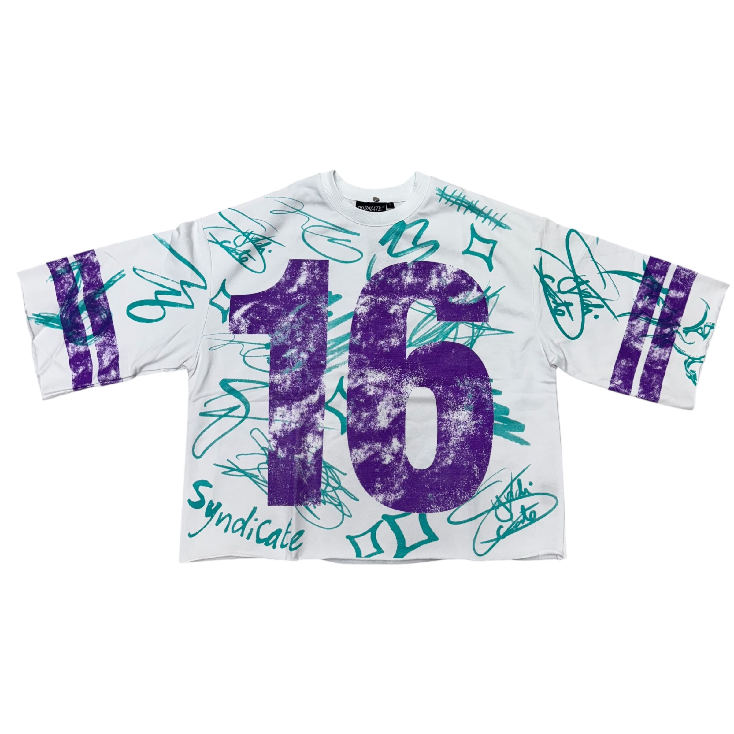 SYN 16 Oversize Box Fit T-shirt Aqua  SYN-16(1) M