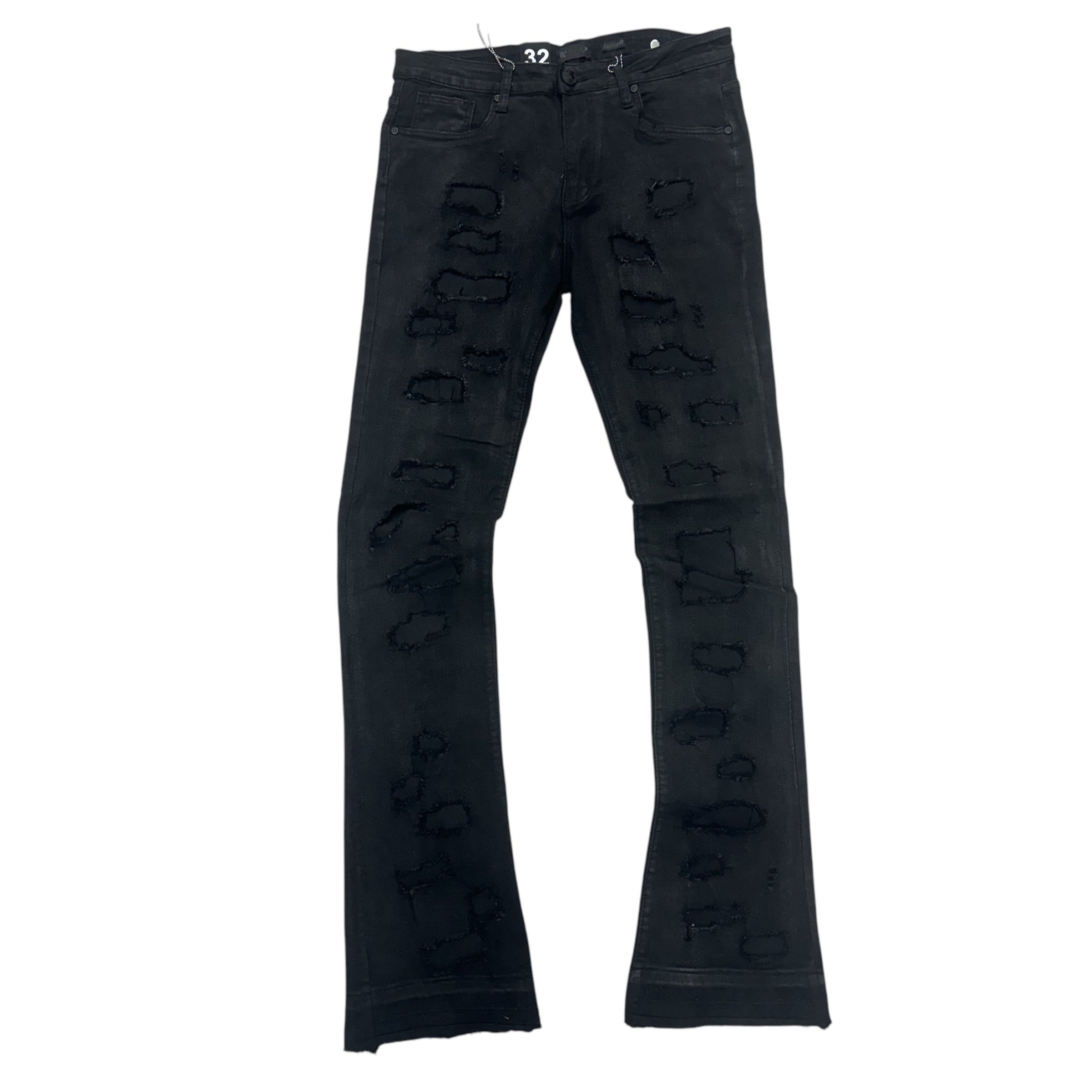 Waimea Stacked Denim Jet Black M8244D