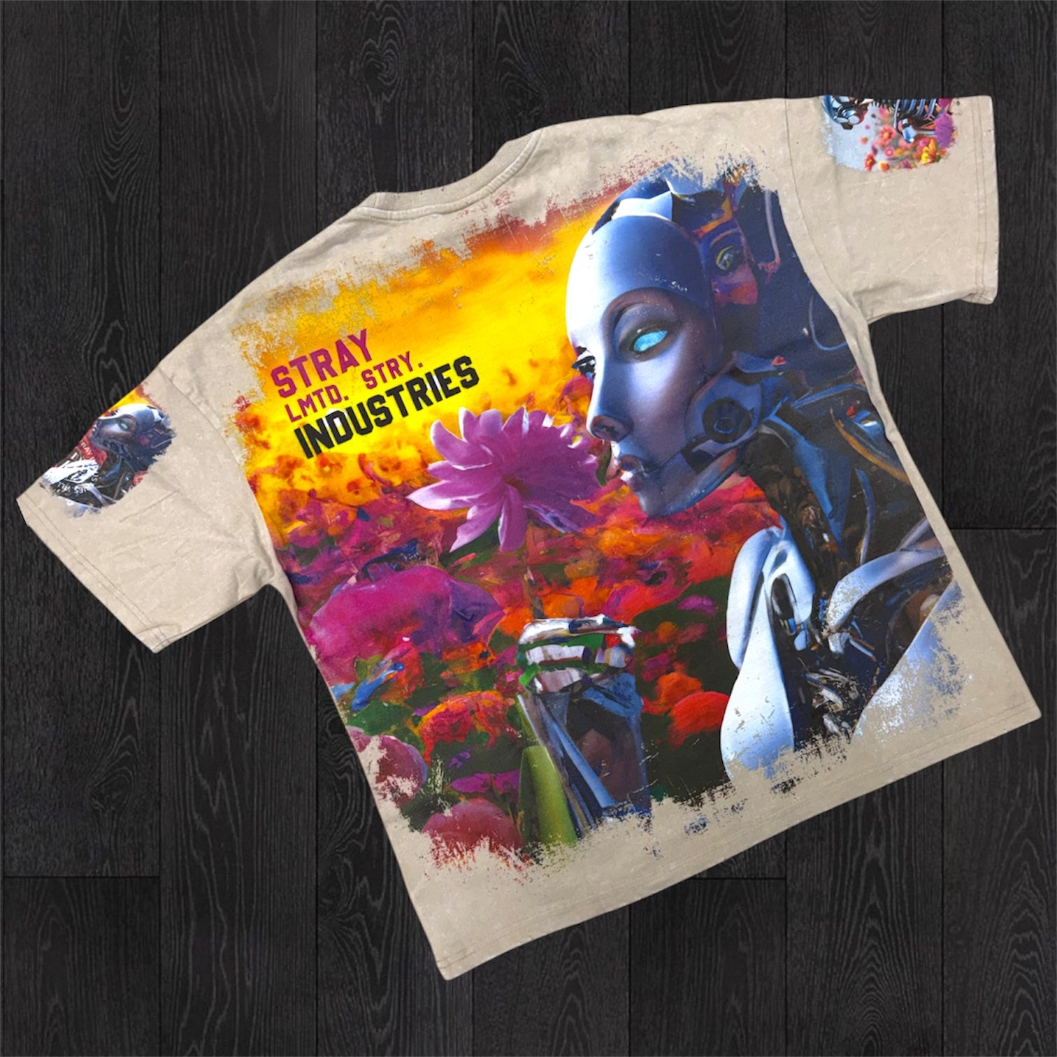 Stray -  The Vision T-shirt - Stone - 1727
