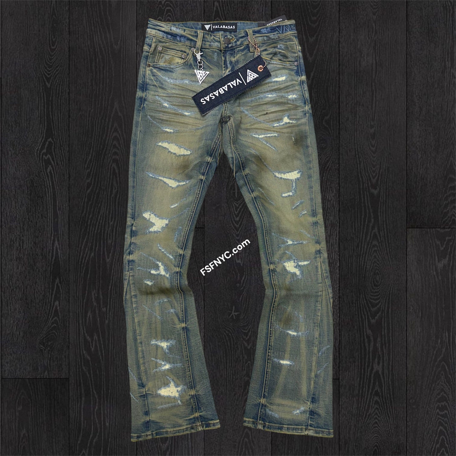 Valabasas - Trance Stacked Denim - Vintage washed  - 1116