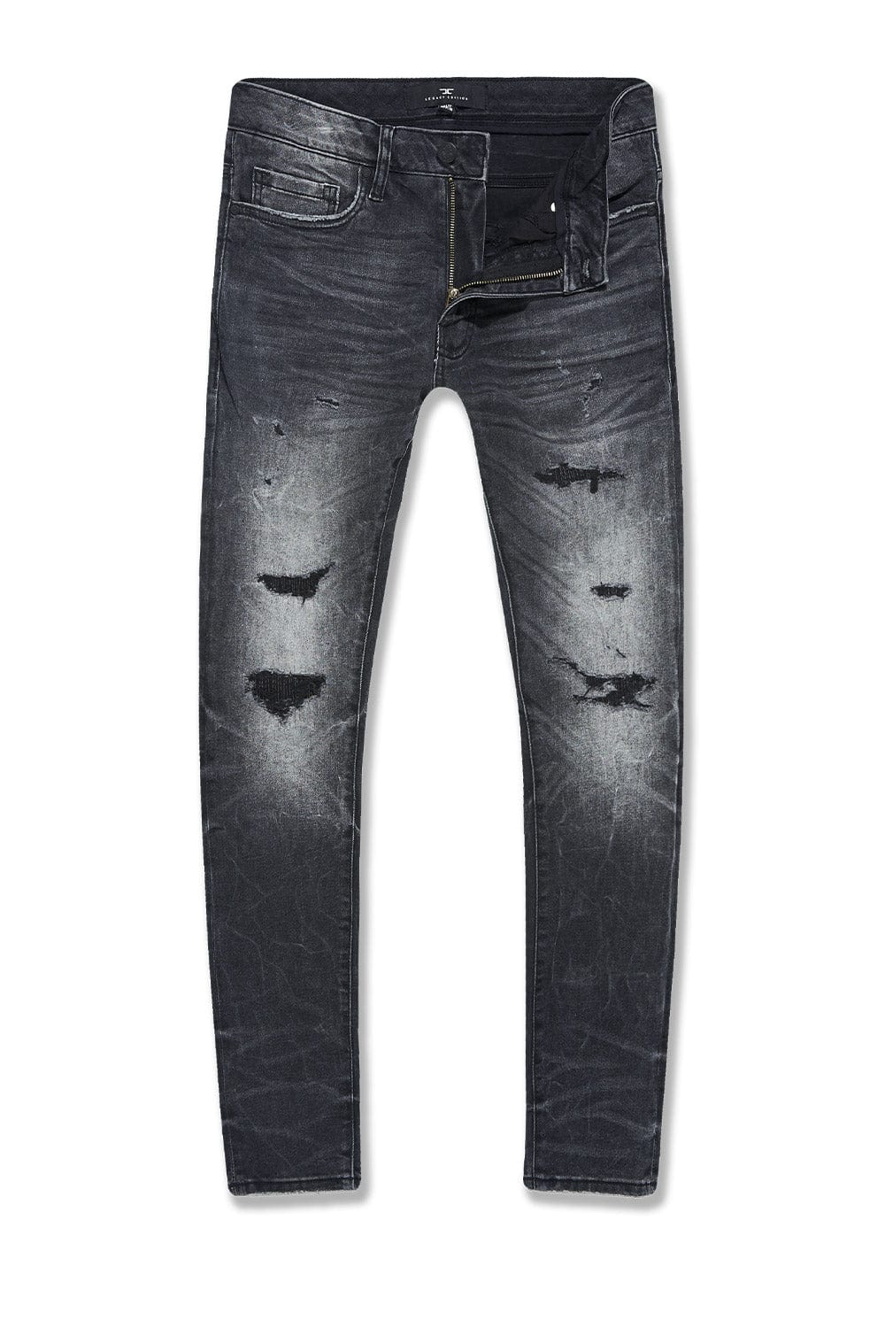 JC shreds Slim Jeans Black Shadaw 1220 js1220