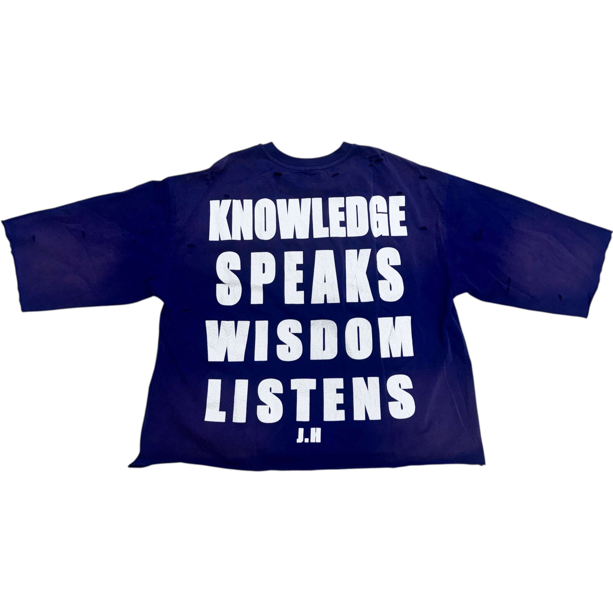 LTK Rhinestone Knowledge Speaks Wisdom DK Royal 1810