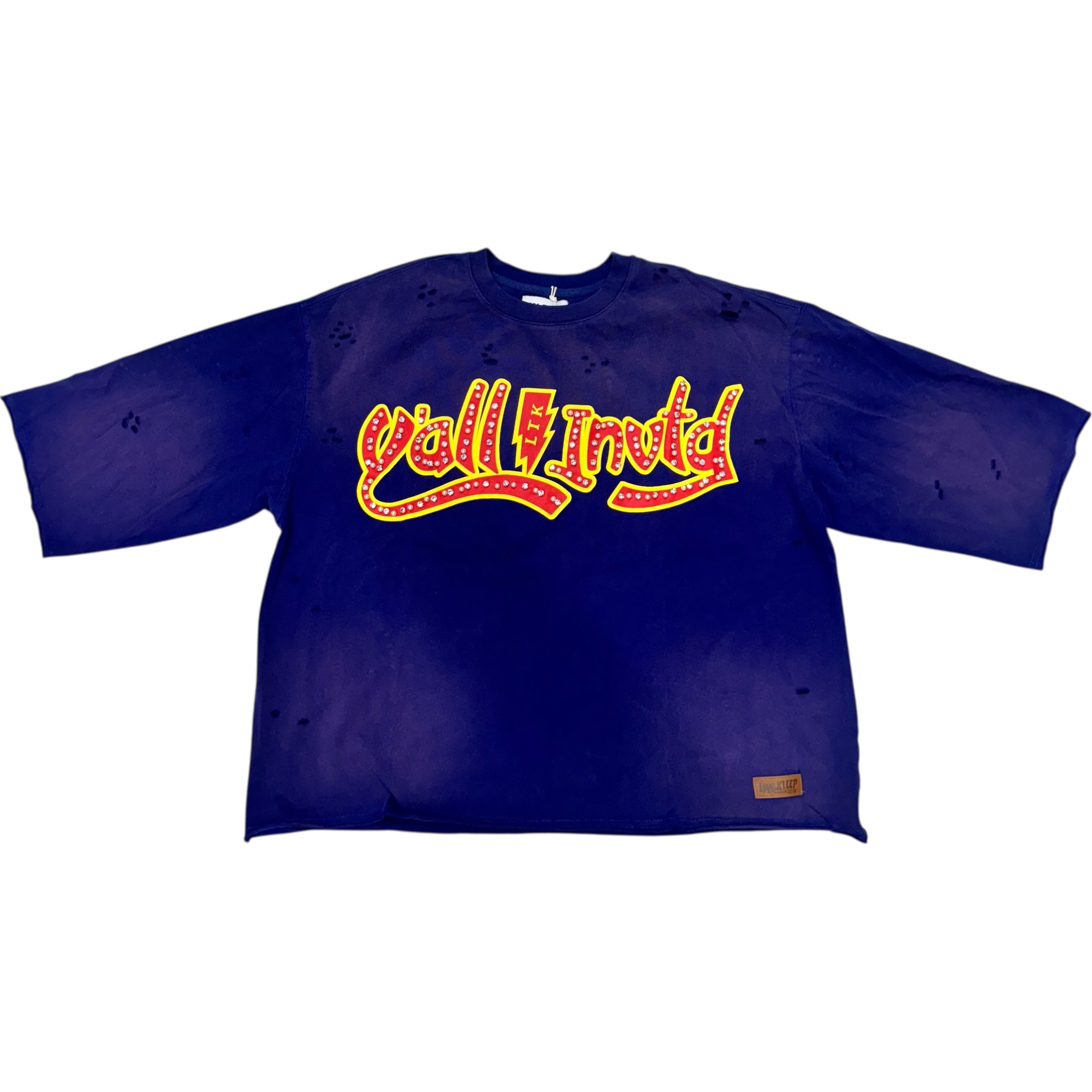 LTK Rhinestone Knowledge Speaks Wisdom DK Royal 1810