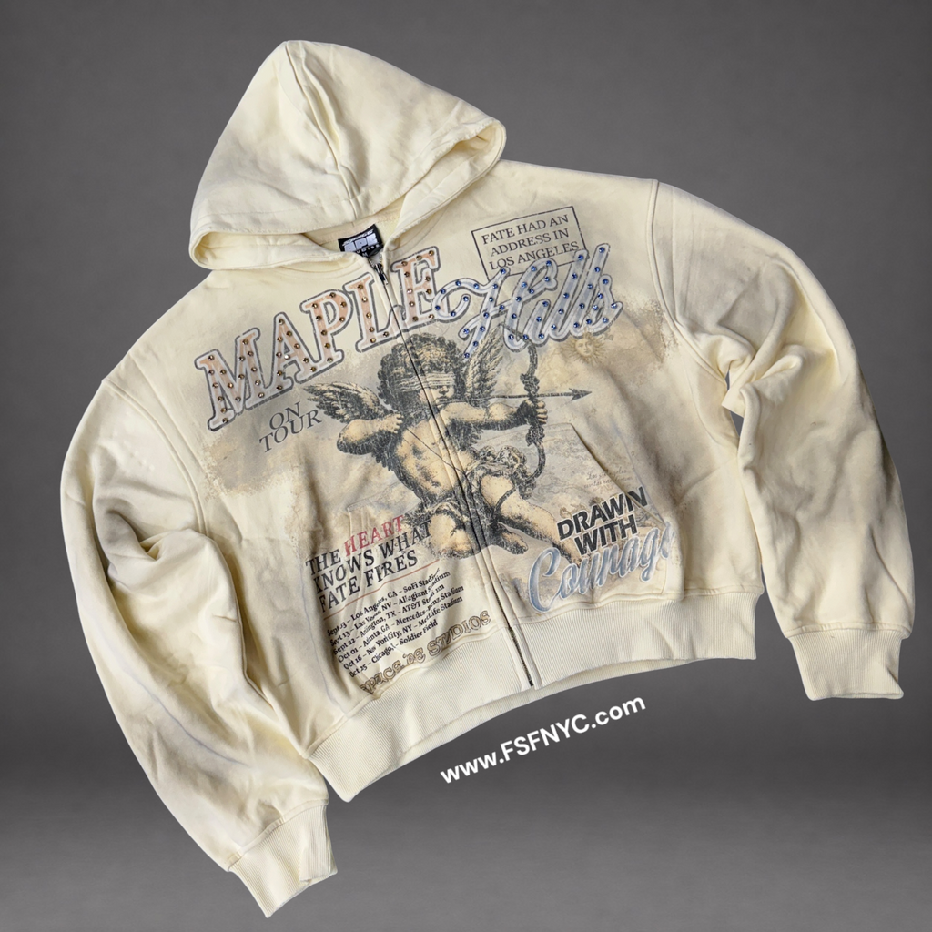 Space - Blind Angel Hoodie - Natural JK02