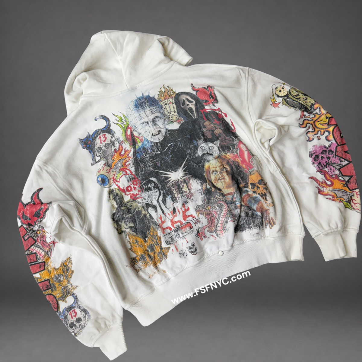 Space - Friends Forever Hoodie - D. White JK06