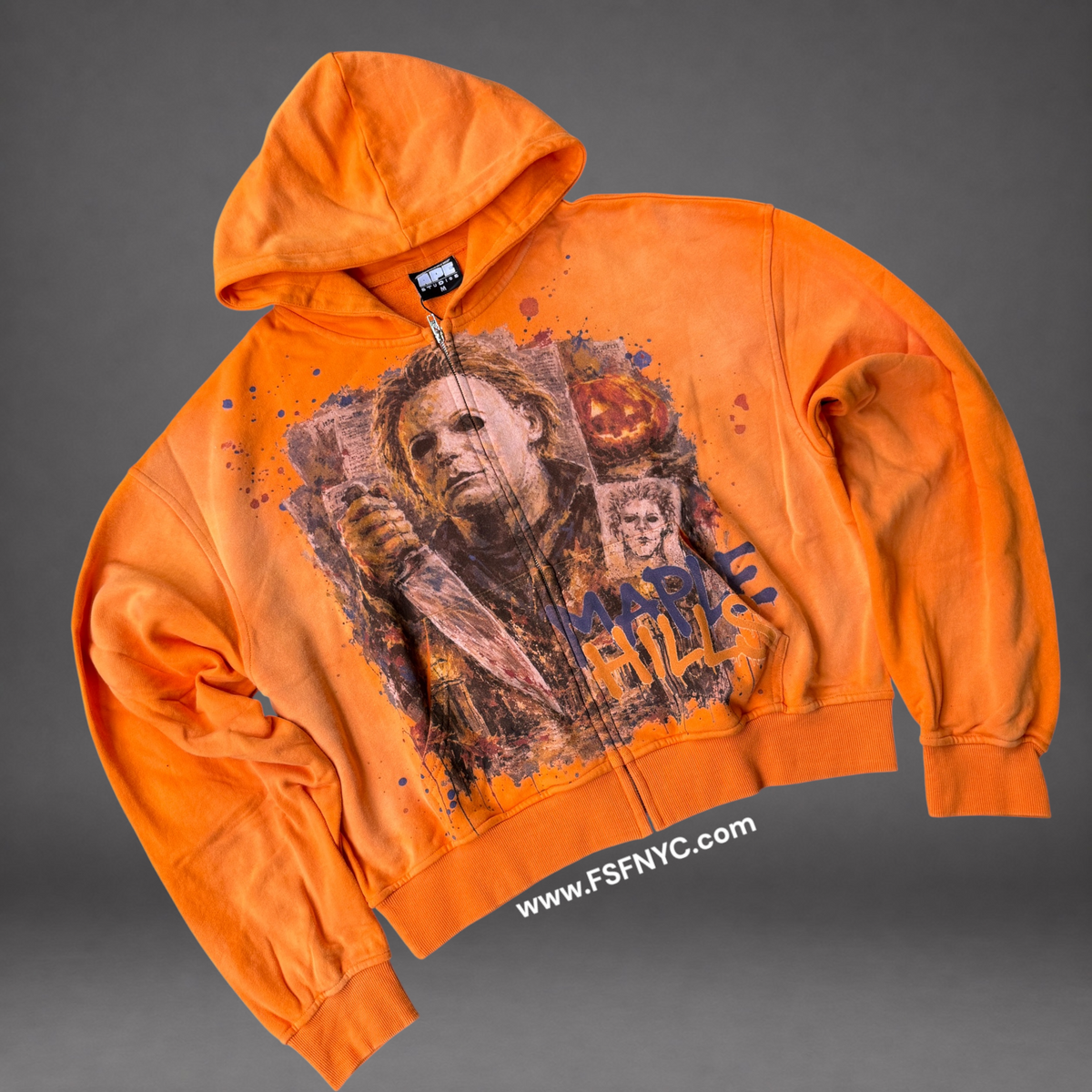 Space - Serial Killer Hoodie - Orange JK03