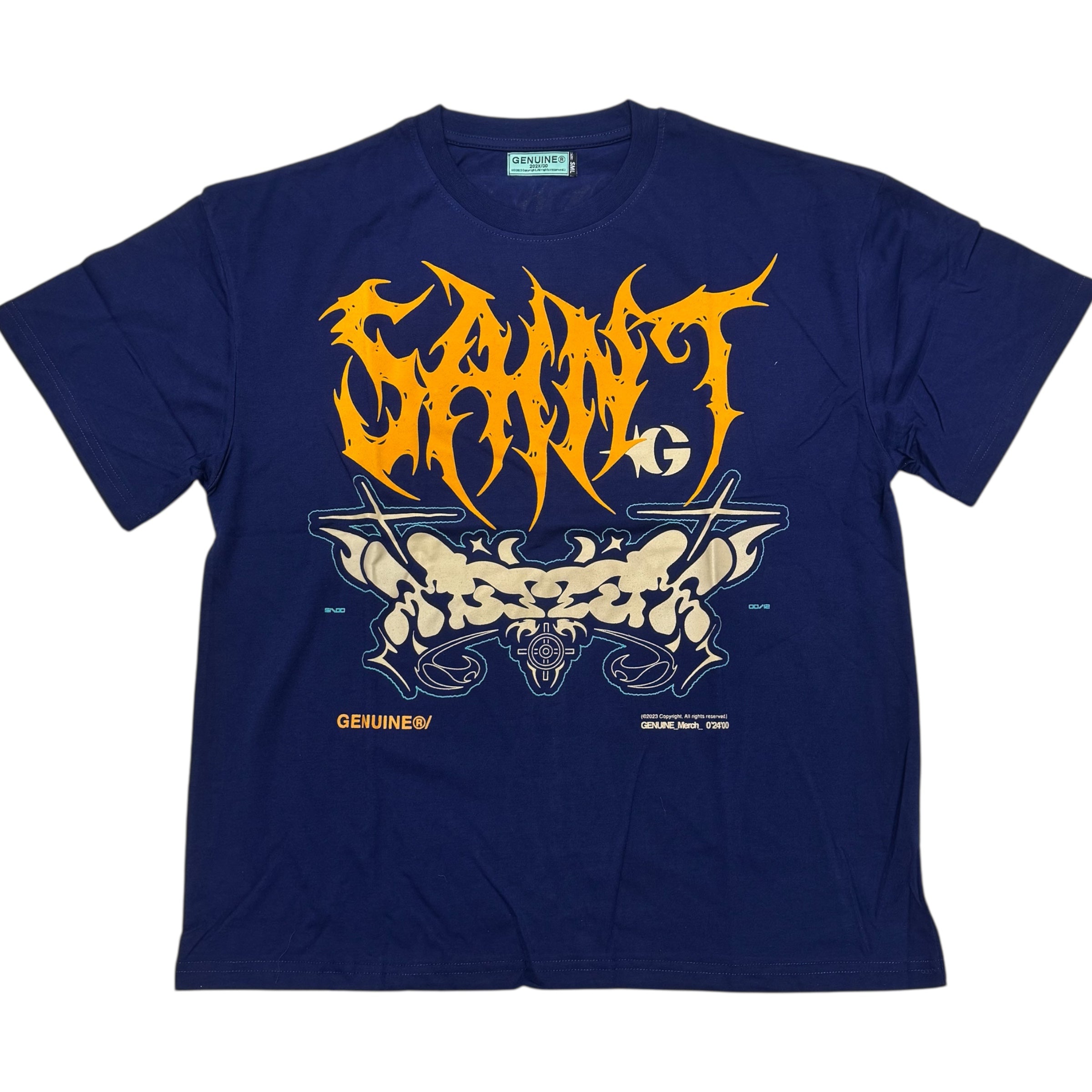 Genuine Saint T-Shirt Navy 6218