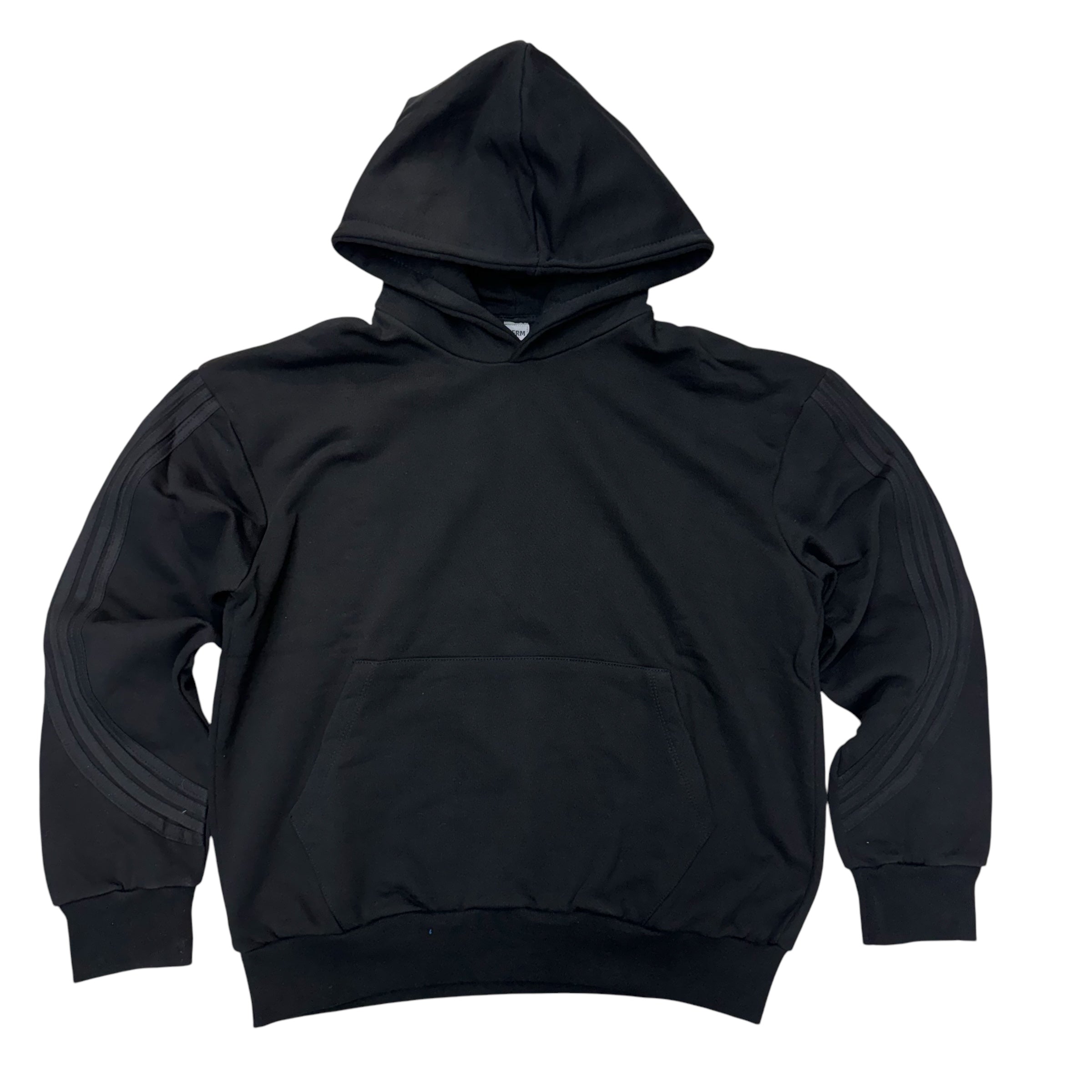 Narr Pullover Hoodie s/stripes Black Black