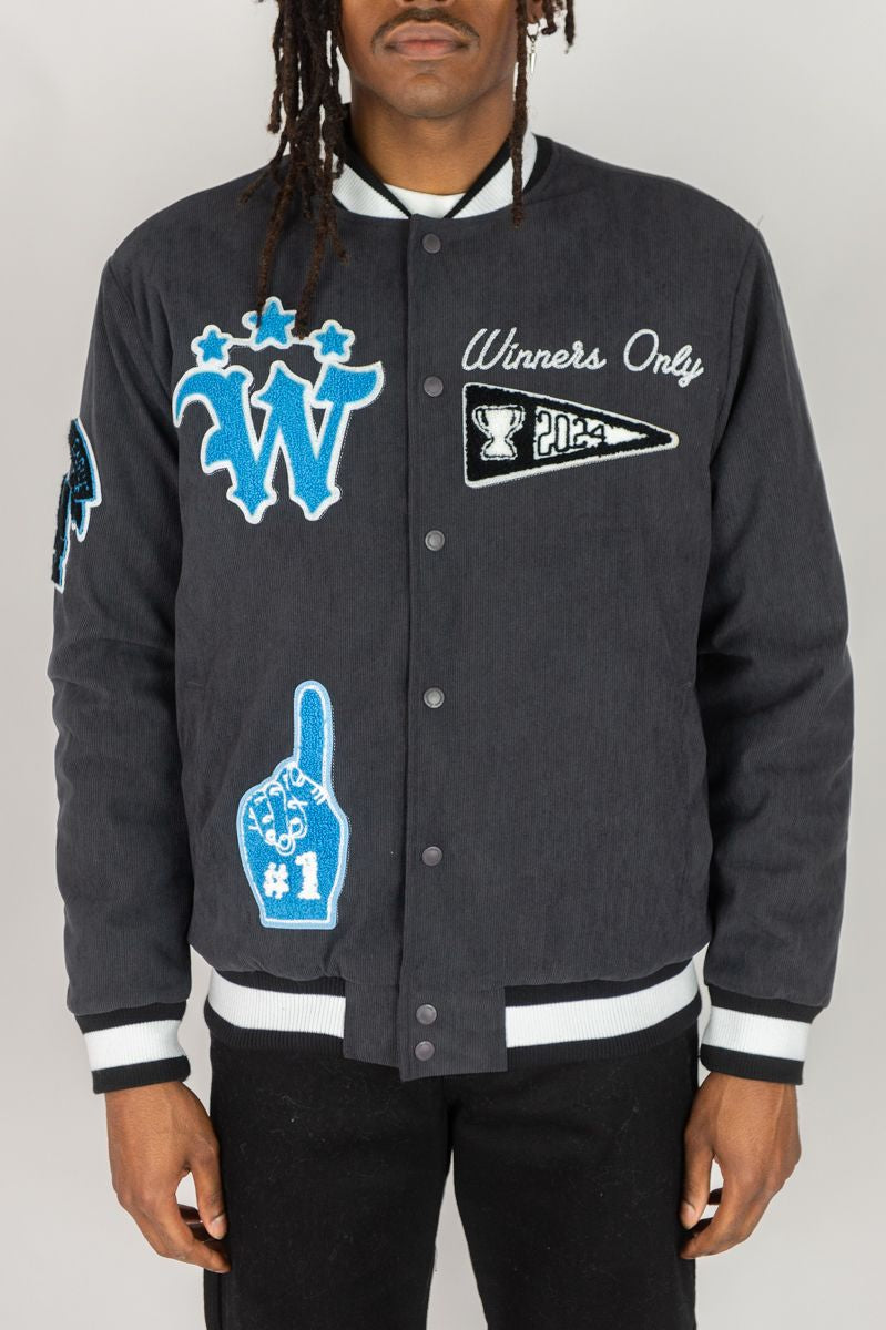 World Champs Corduroy Jacket DK.Grey 533