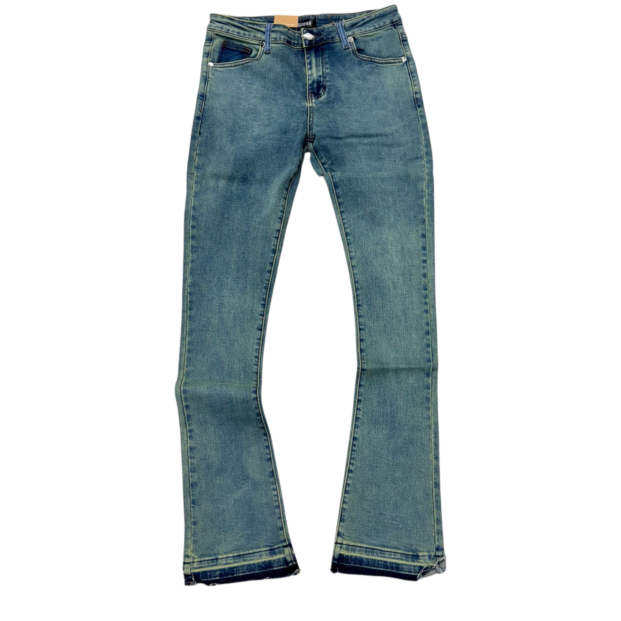 Pheelings Loves Symphony Flare Stacked Denim Medium Blue