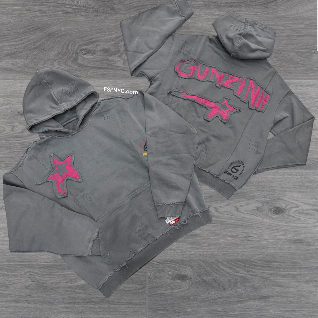 Gunzinii Hoodie Grey Gz577