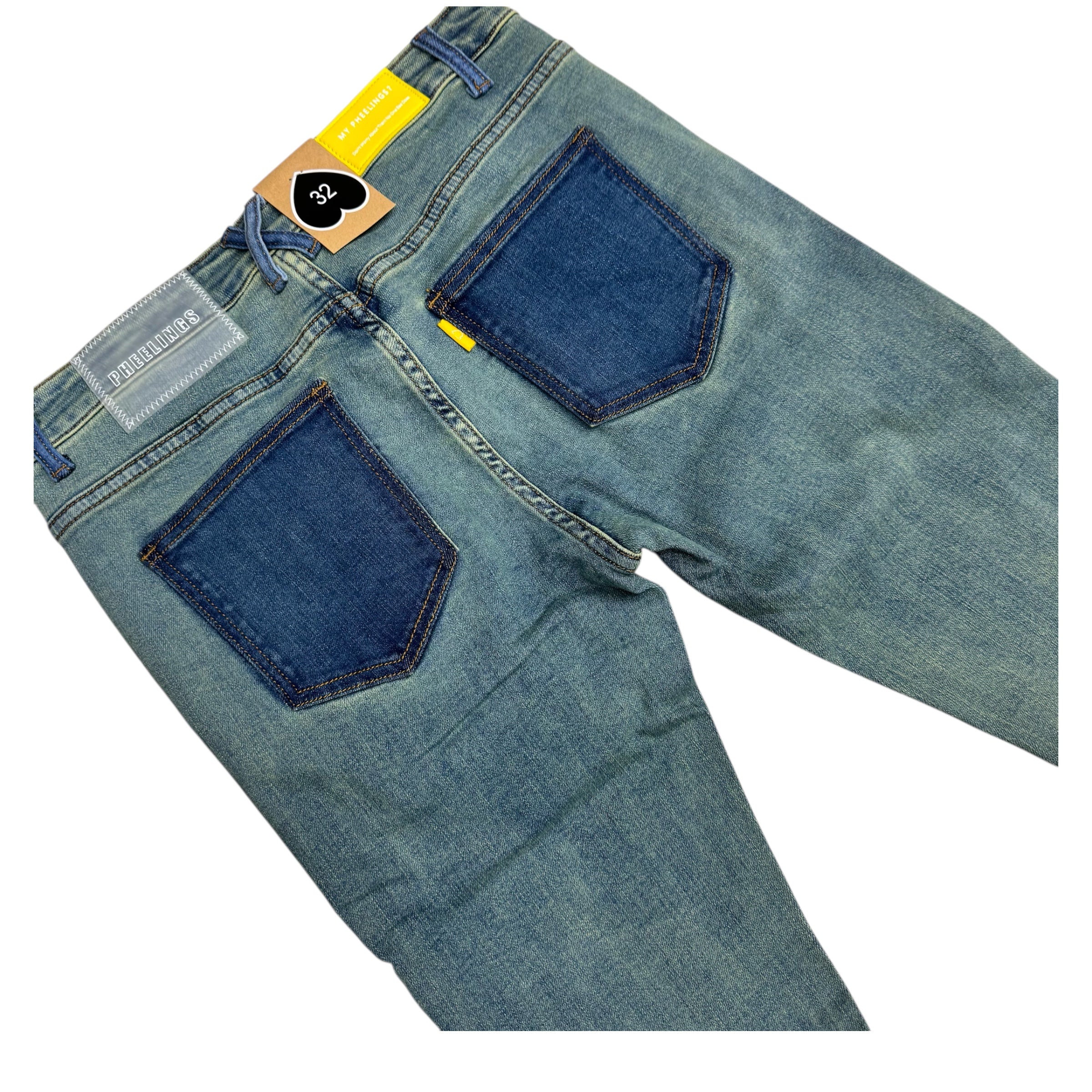 Pheelings Loves Symphony Flare Stacked Denim Medium Blue
