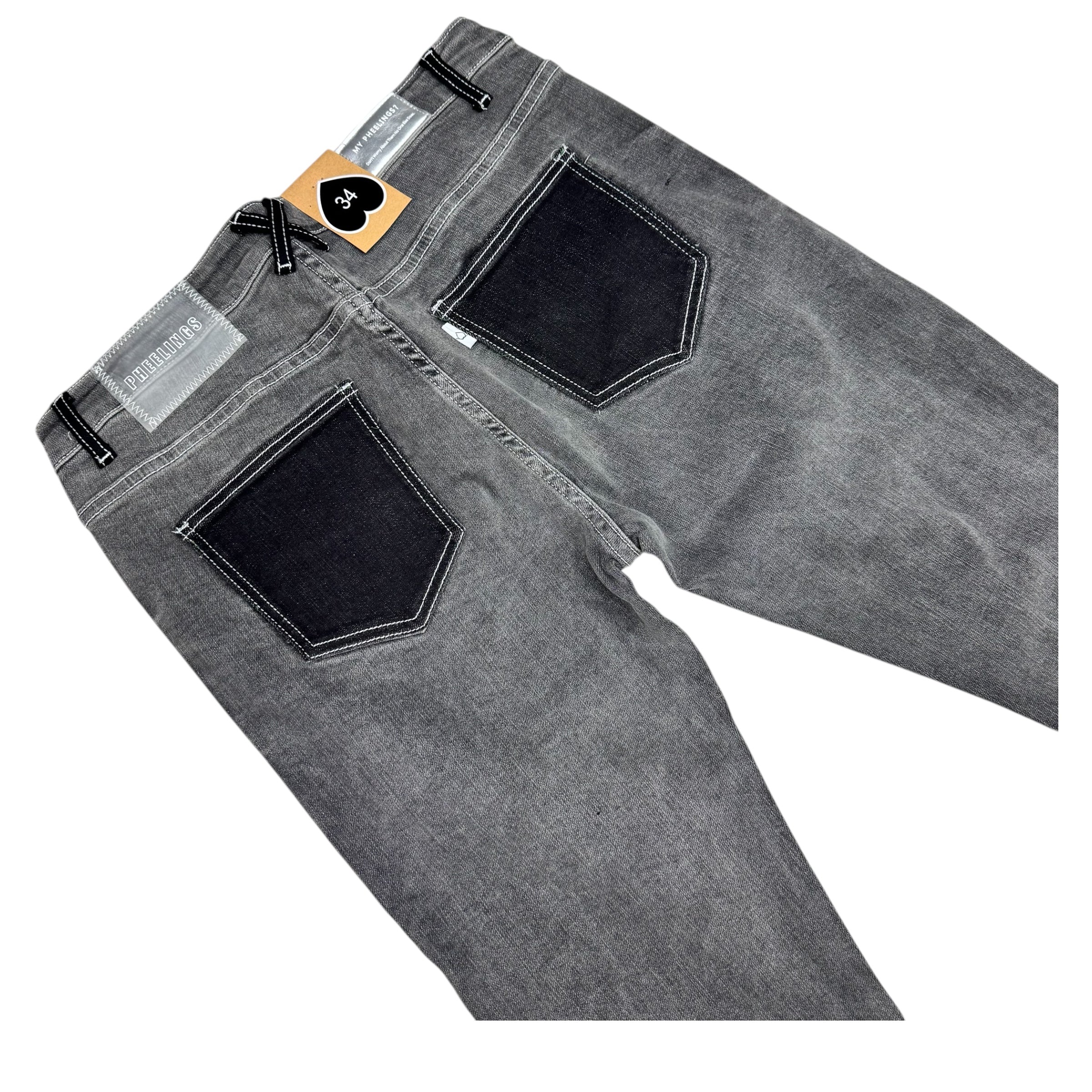 Pheelings Loves Symphony Flare Stacked Denim Charcoal