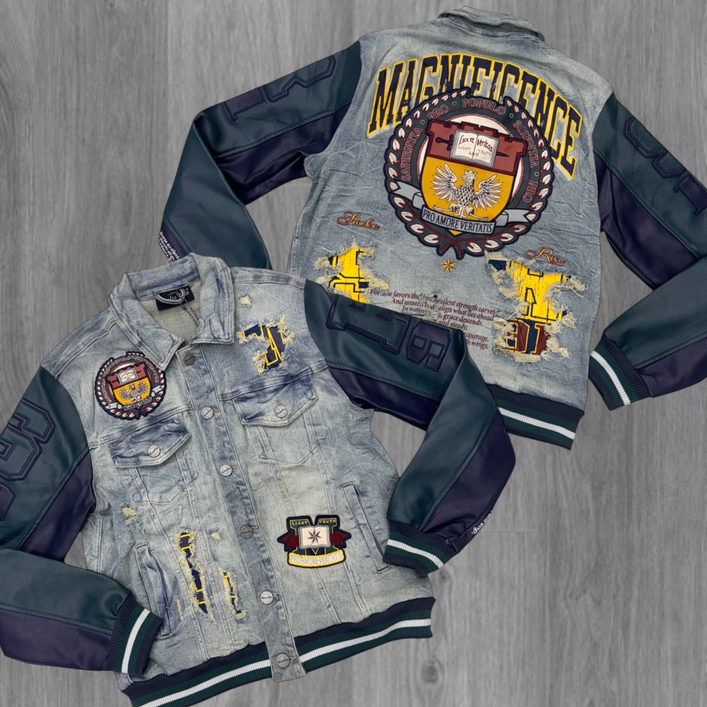 Rise - MAGNIFICENCE DENIM Jacket - MCHBL - JJ25545