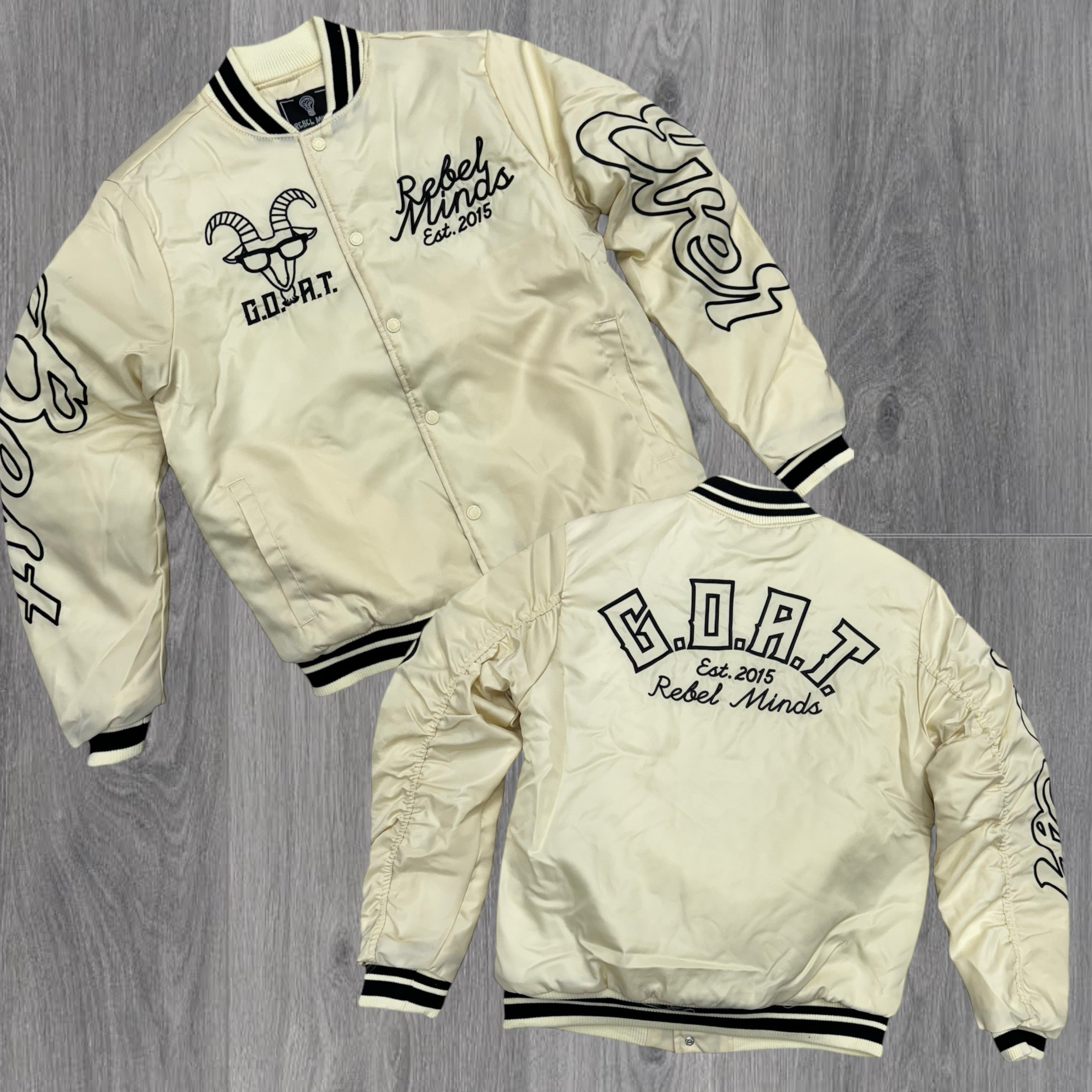 The GOAT Flight Jacket Cream 540