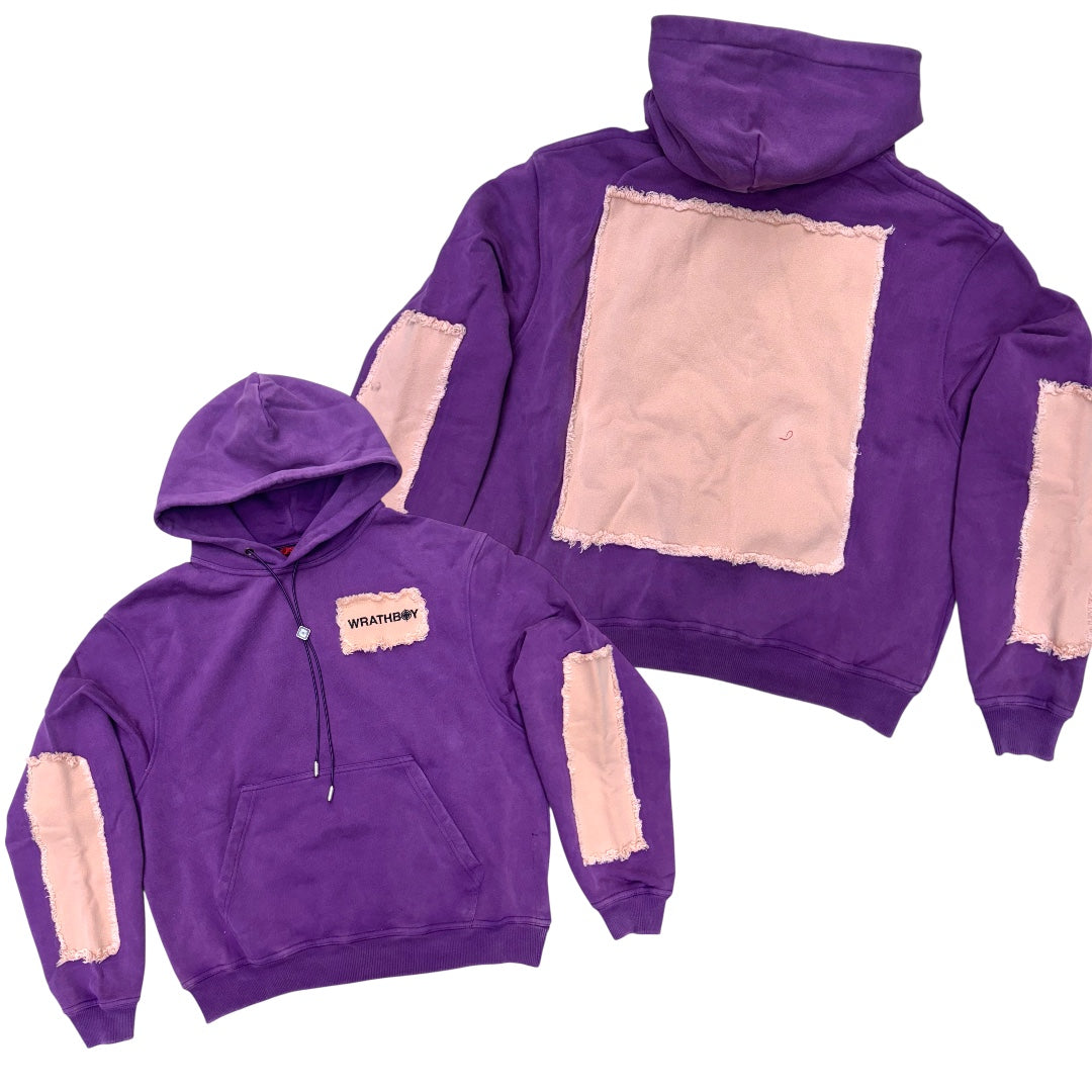 WRATHBOY - Clean Pullover Hoodie - Purple - 032