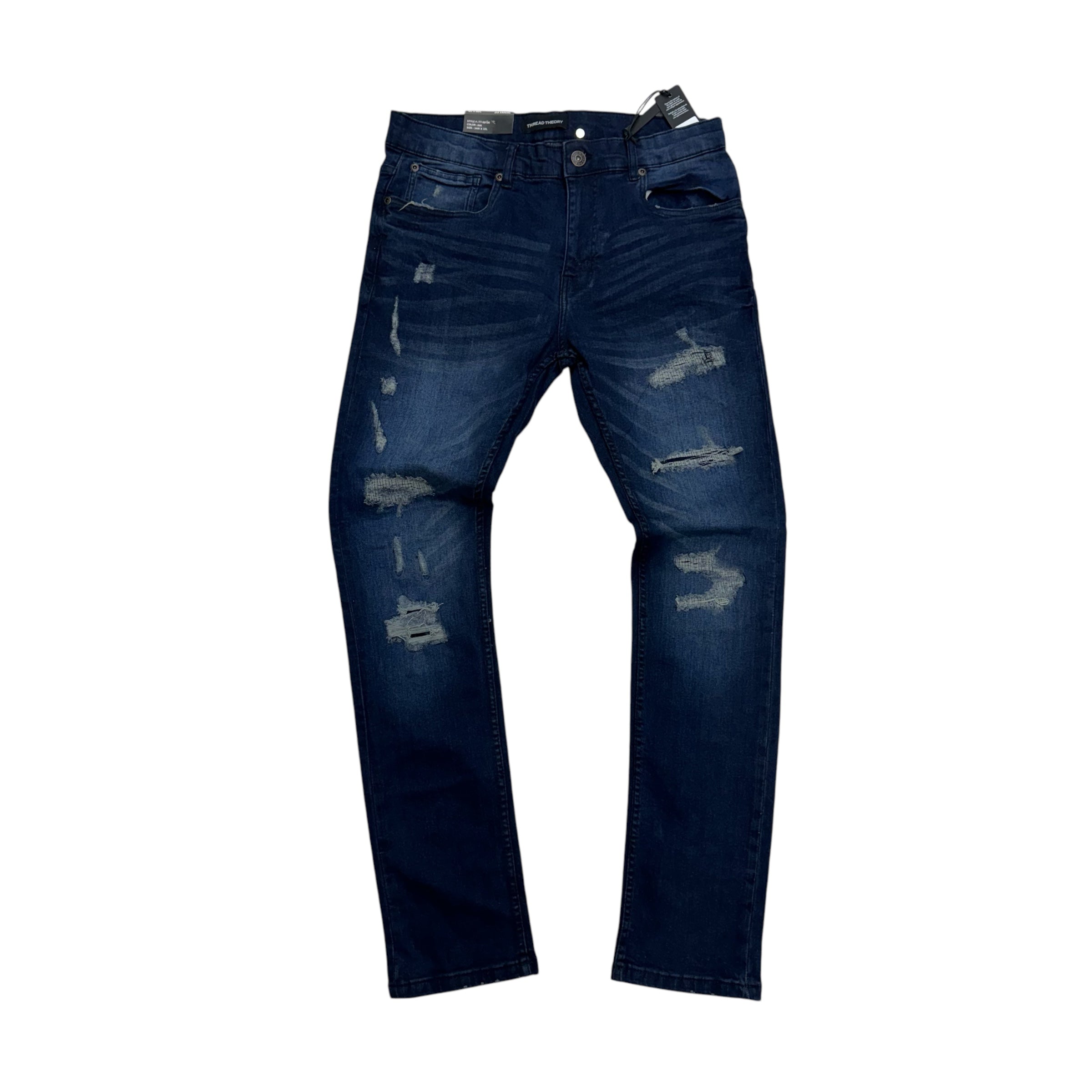 Mischief skinny Rip and repair Denim Ink 50106 J