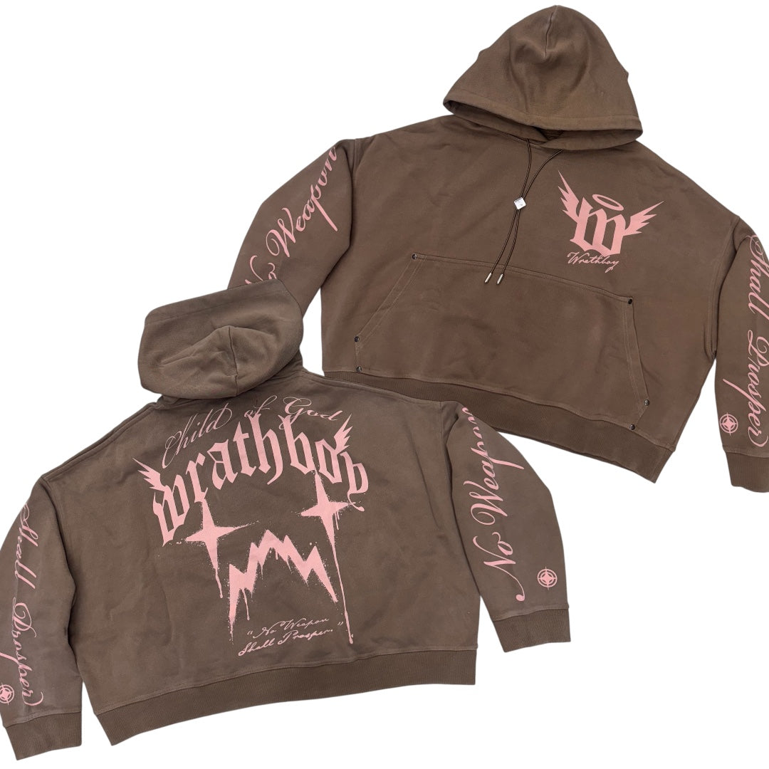 WRATHBOY - Prosper Hoodie - Taup - 078