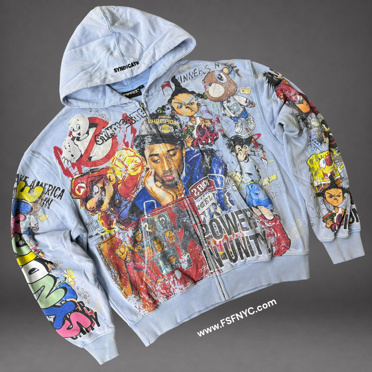 SYN - Unity 2 Zip Up Hoodie - LT. Blue