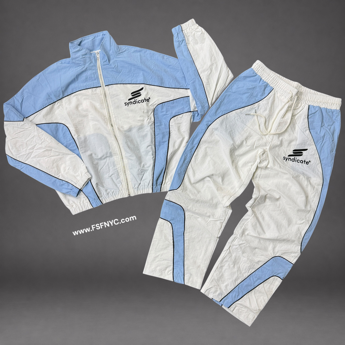 SYN - Nylon 3 Set - Cream/Blue