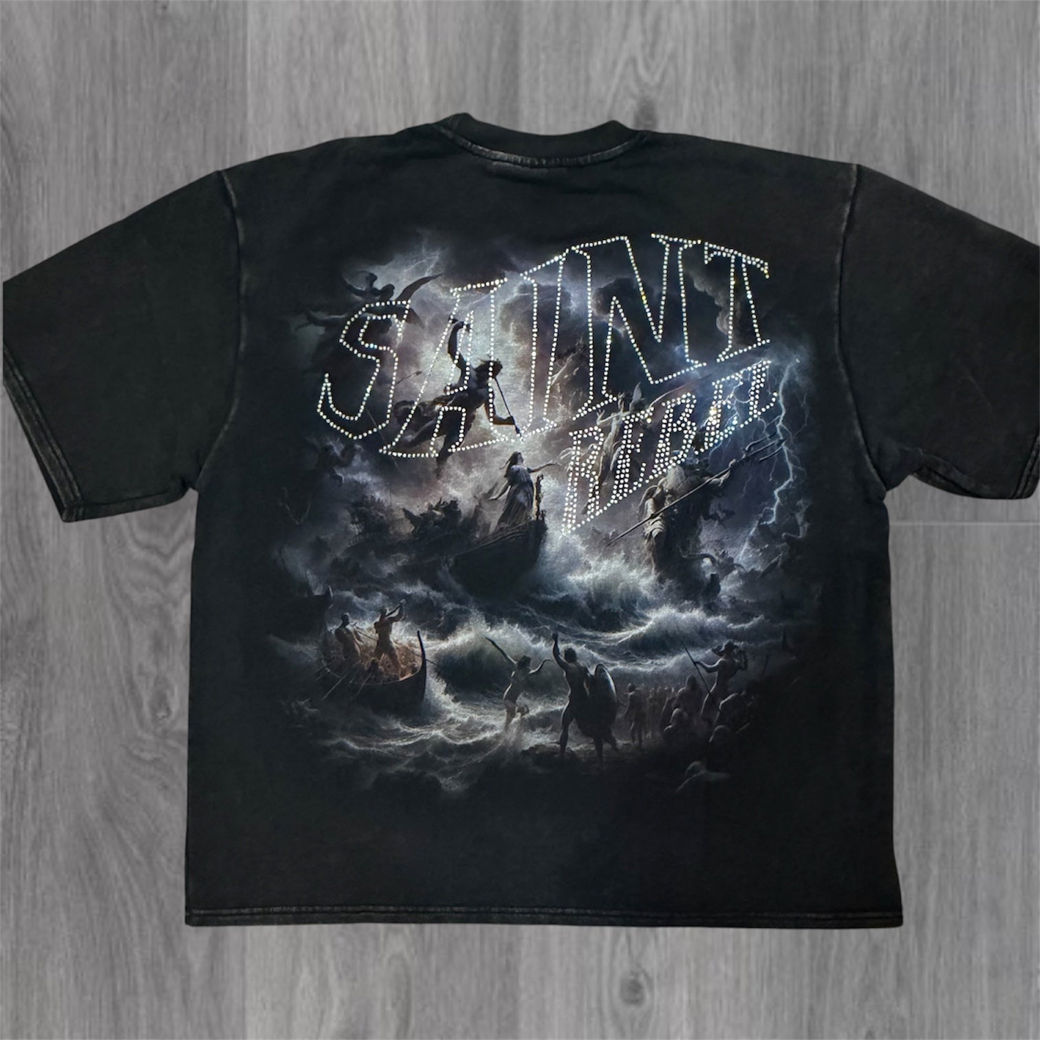Sinister Crystal T-shirt  - Black - 11178