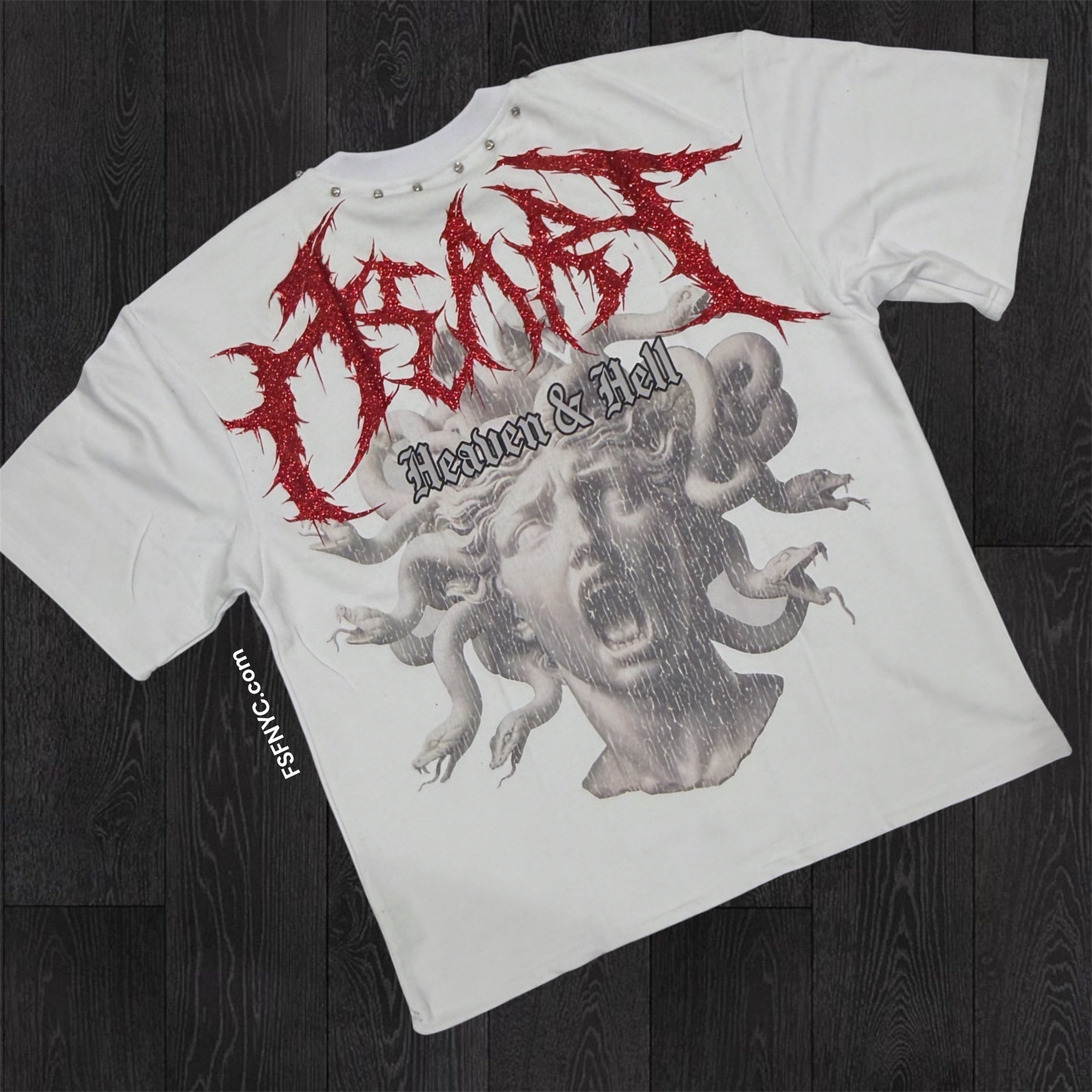 Divine Medusa T-shirt - White - 11131