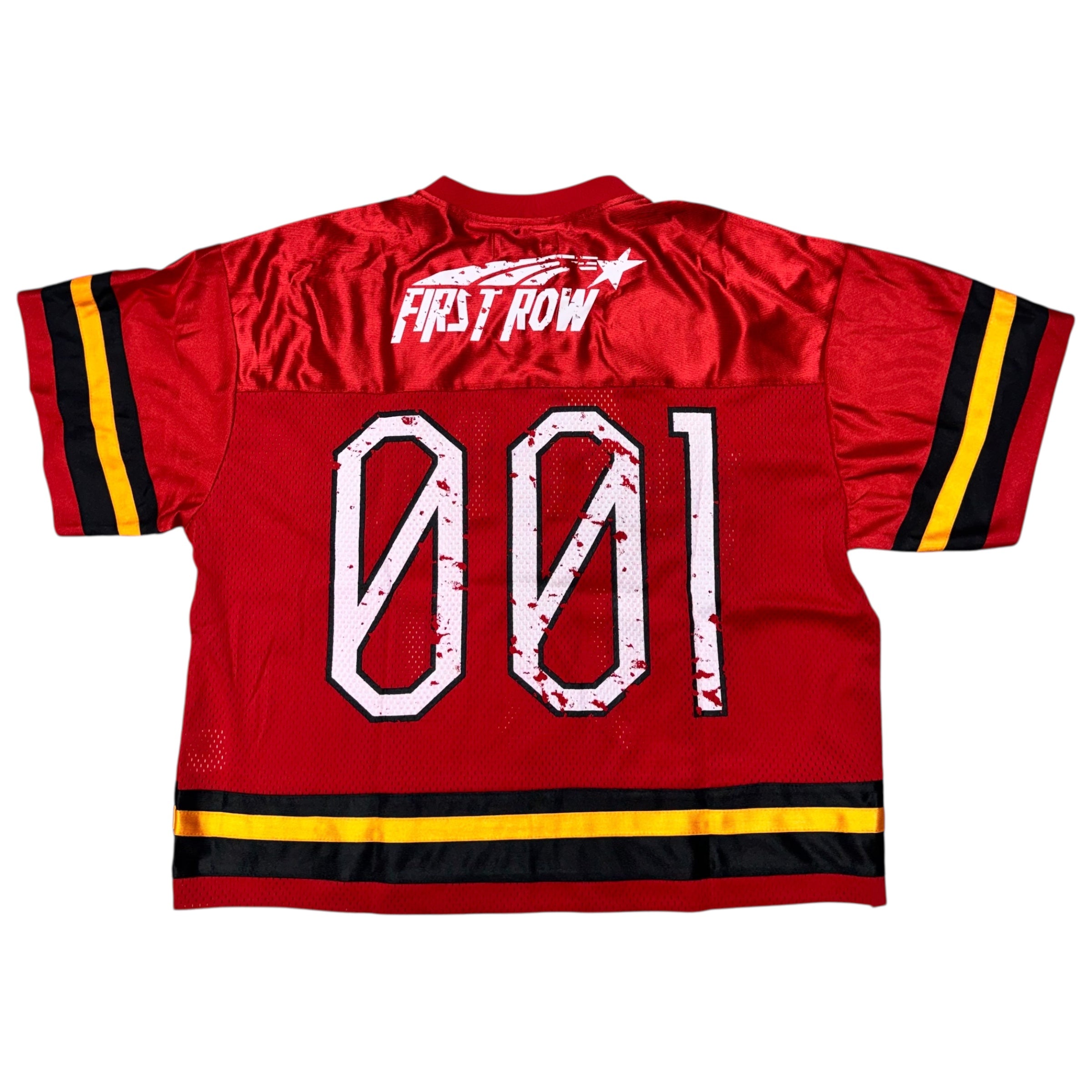 FR Football Jersey Red-Black 1003