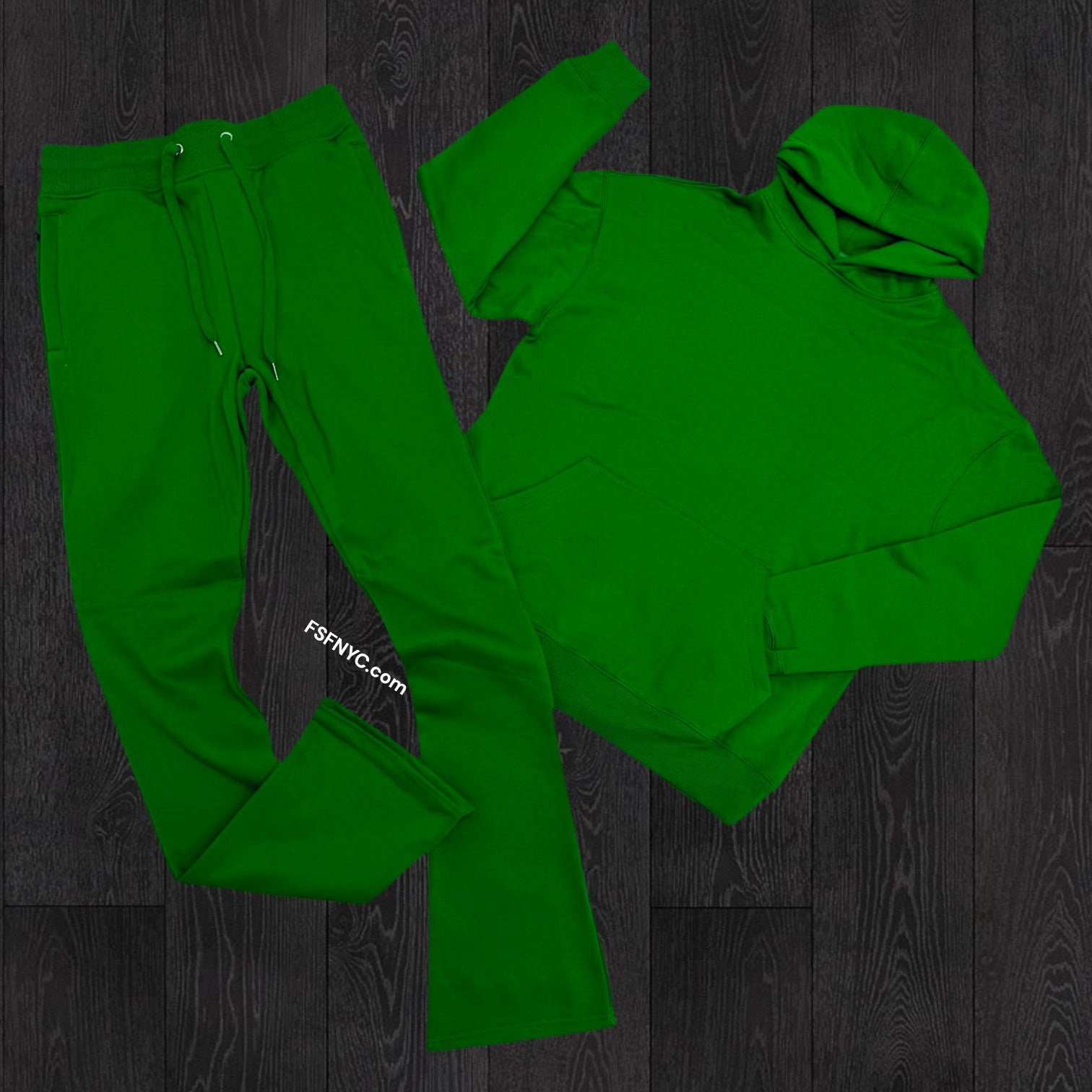 Narr - STACKED UpTown Sweat Suit - Celtics Green - 1081