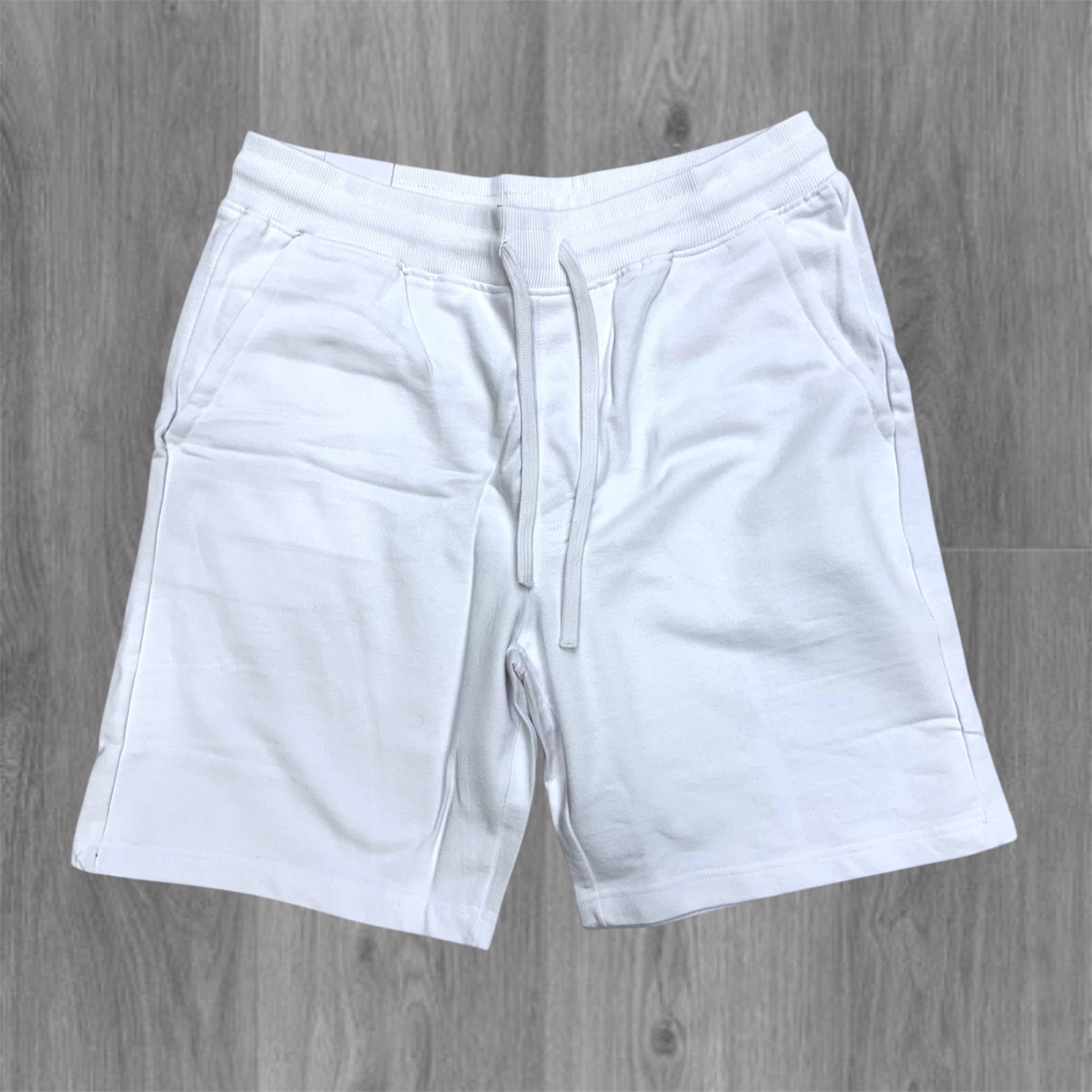 Rebel Sweat Shorts White 951