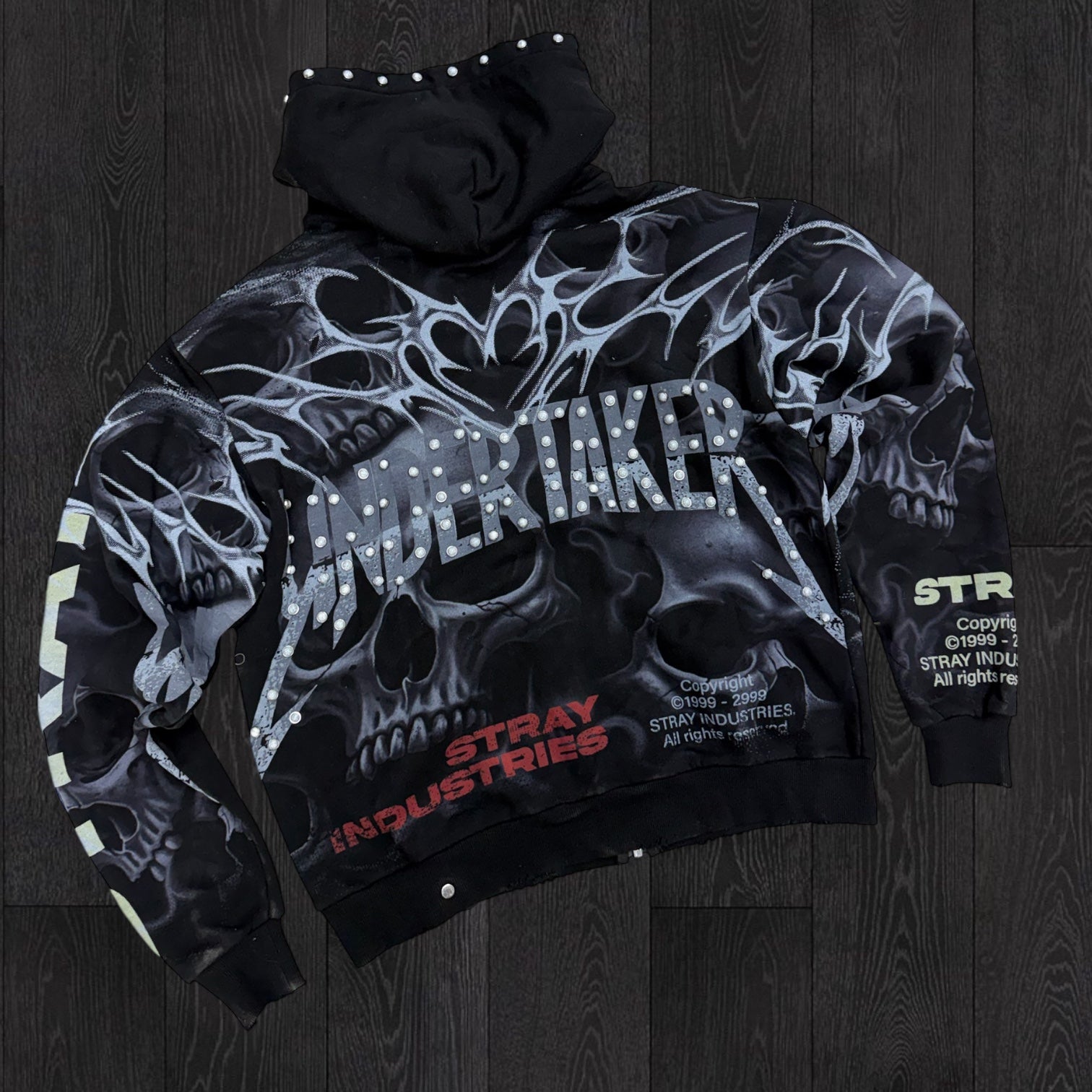 Stray - Undertaker Crystal Hoodie - black  - 1611